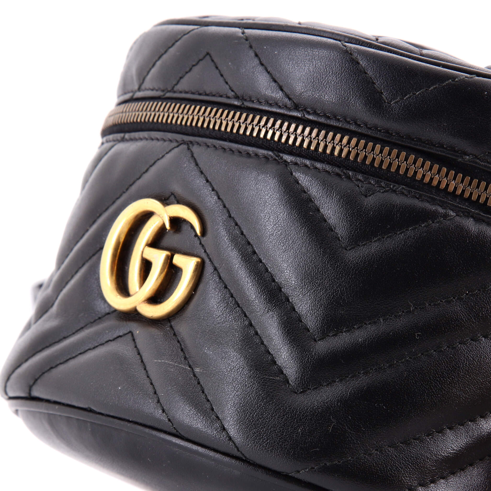 GG Marmont Vanity Backpack Matelasse Leather Mini