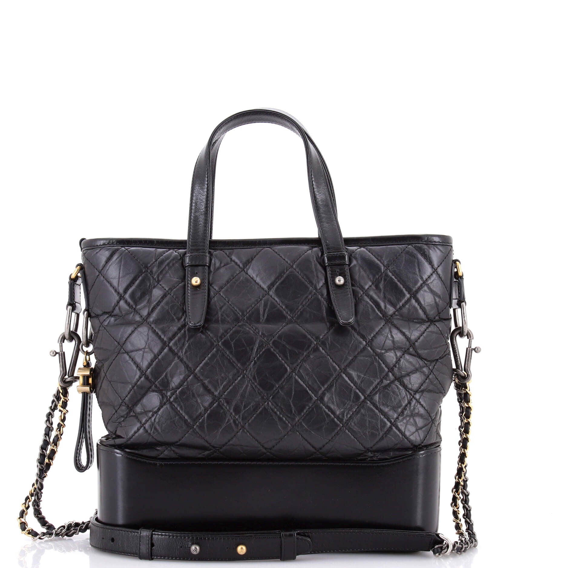 Gabrielle Shopping Tote Quilted Calfskin Medium