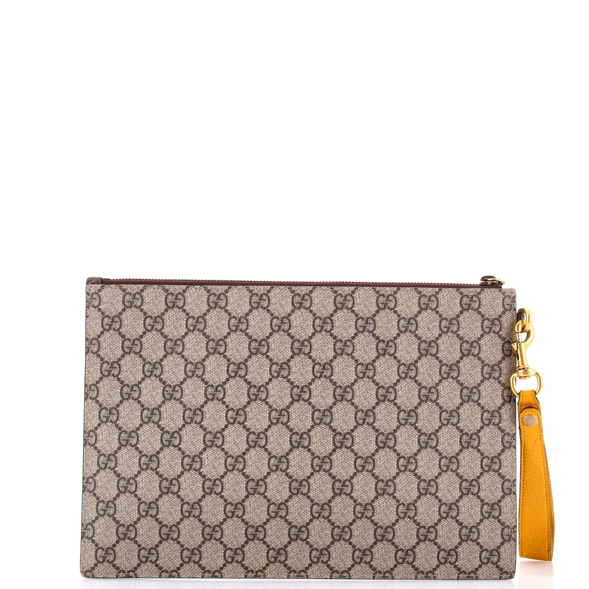 Neo Vintage Wristlet Pouch GG Coated Canvas