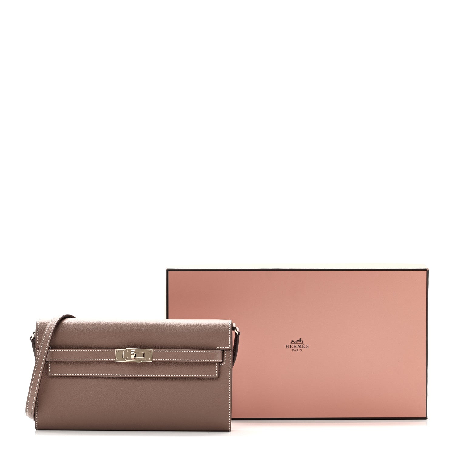 Evercolor Kelly Wallet To Go Gold