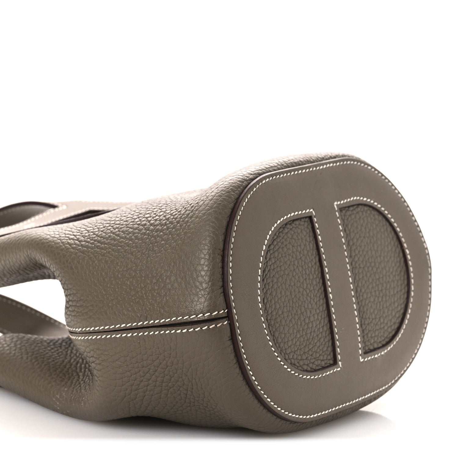 Taurillon Clemence Swift In-The-Loop 18 Bag Etoupe