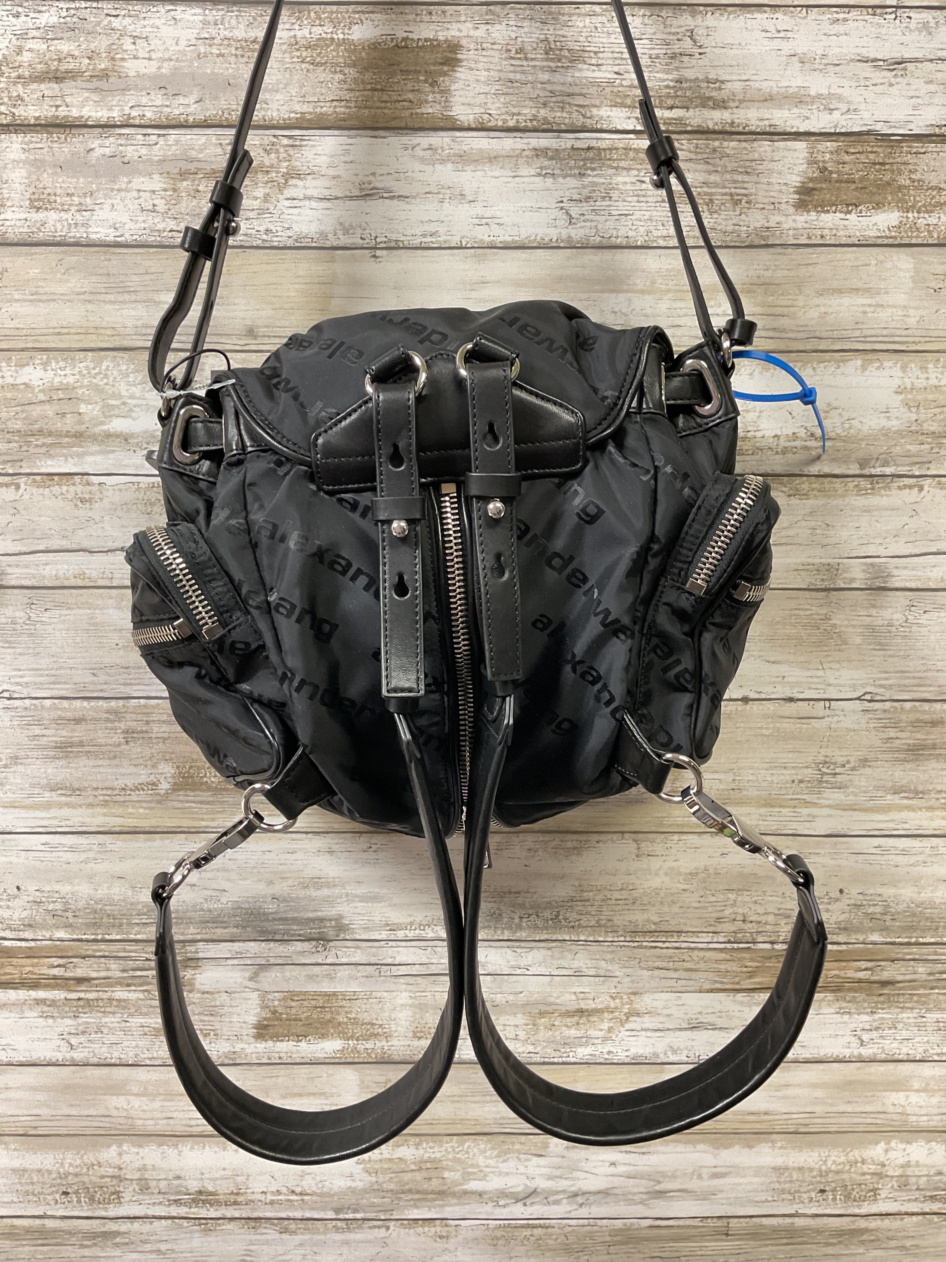 Backpack Luxury Designer By Alexander Wang In Black, Size:Medium