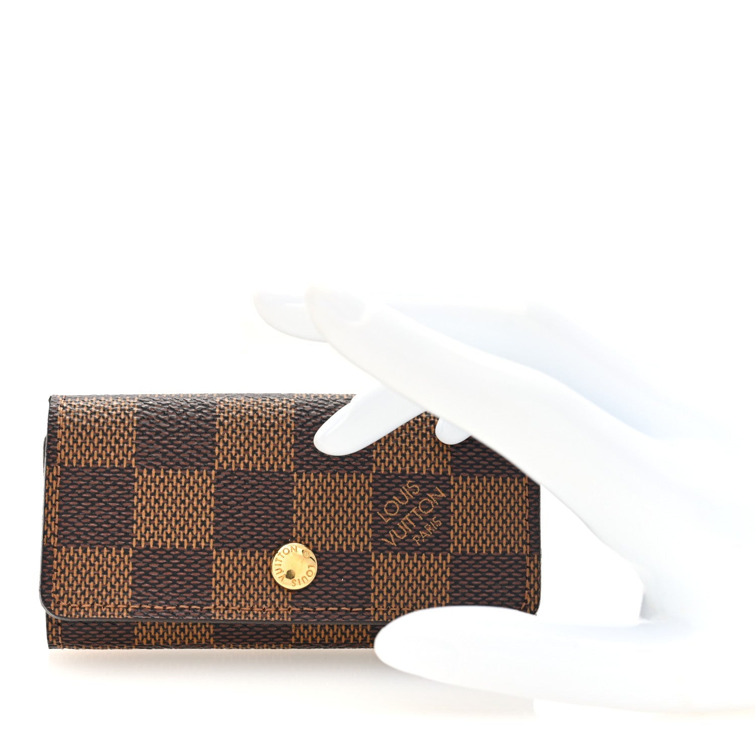 Damier Ebene Multicles 4 Key Holder