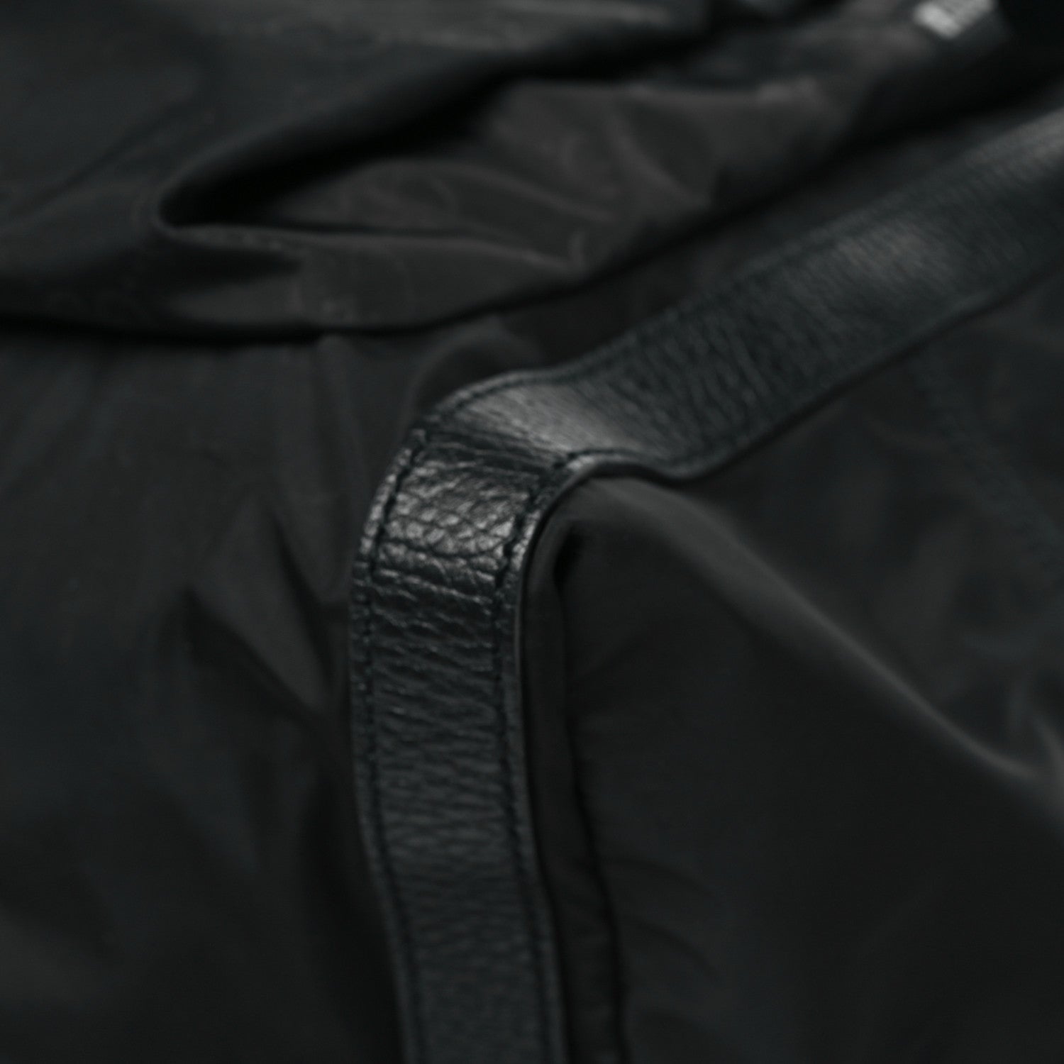 Nylon Monogram Medium Light Double Buckle Backpack Black