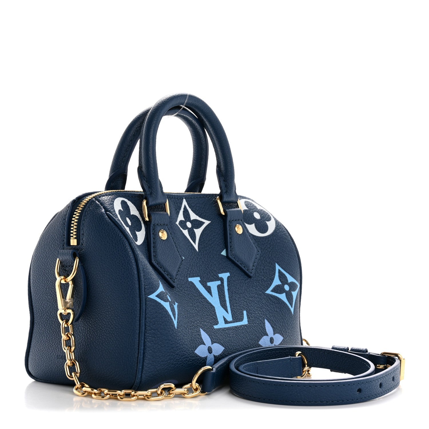 Empreinte Monogram Giant Speedy Bandouliere 20 Degrade Blue
