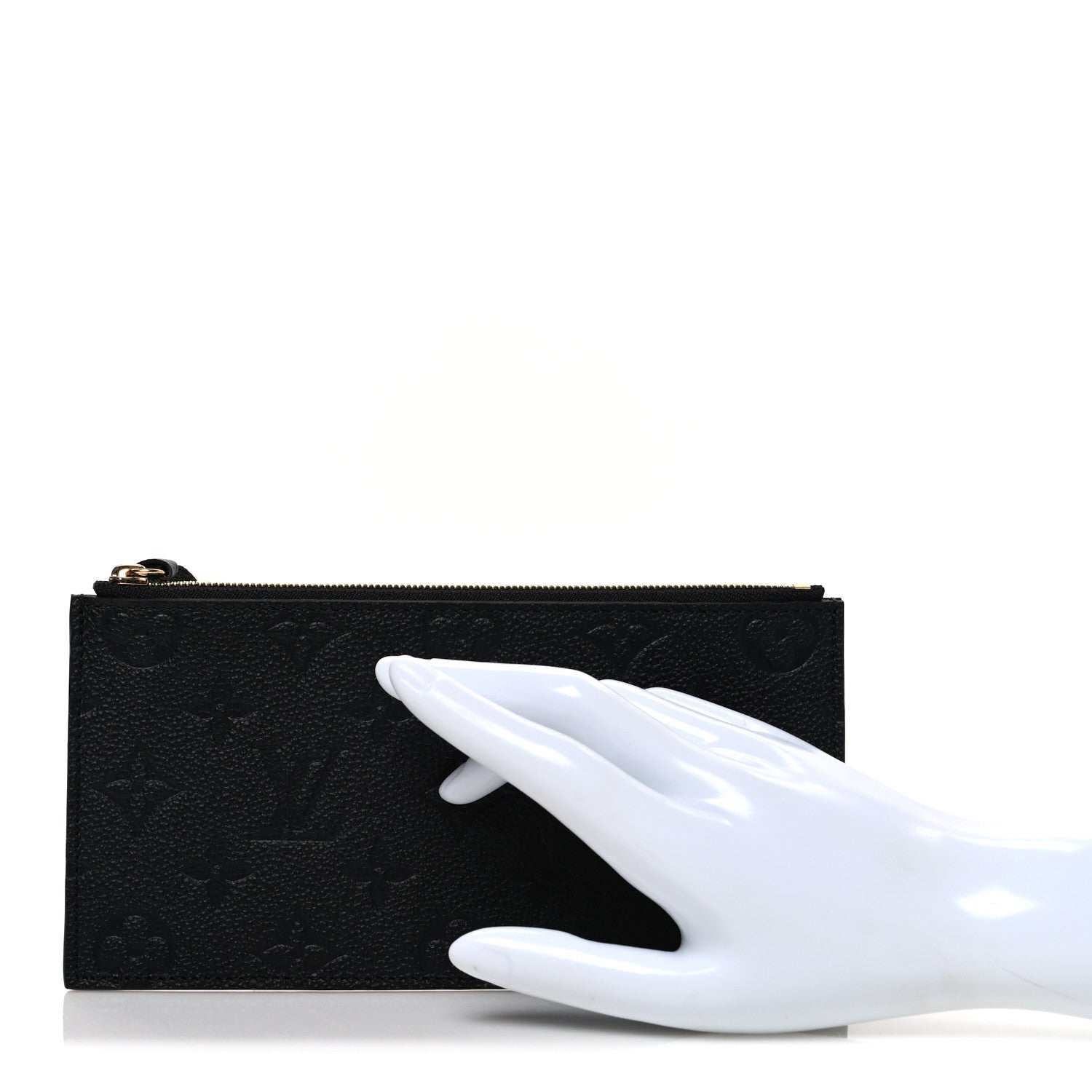 Empreinte Felicie Chain Wallet Zippered Insert Black