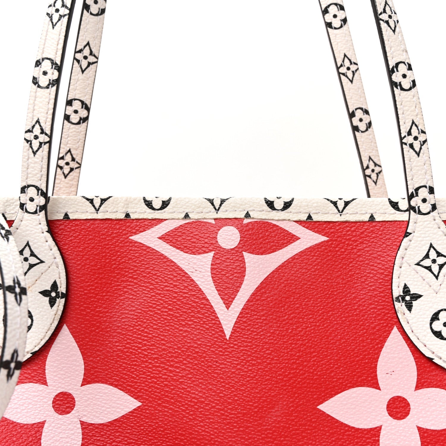 Monogram Giant Neverfull MM Rouge