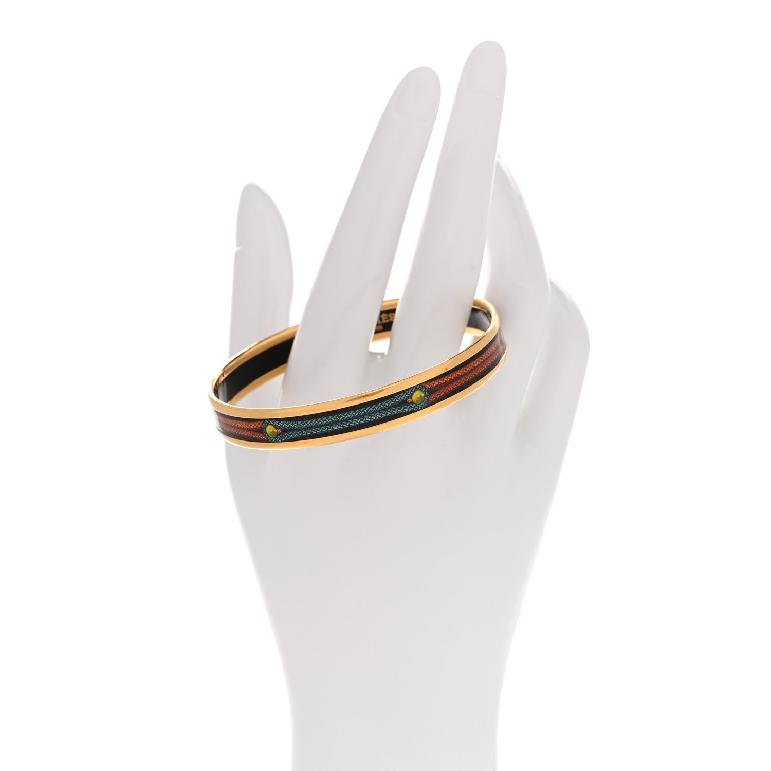 Enamel Narrow Printed Brandenburgs Bracelet 65