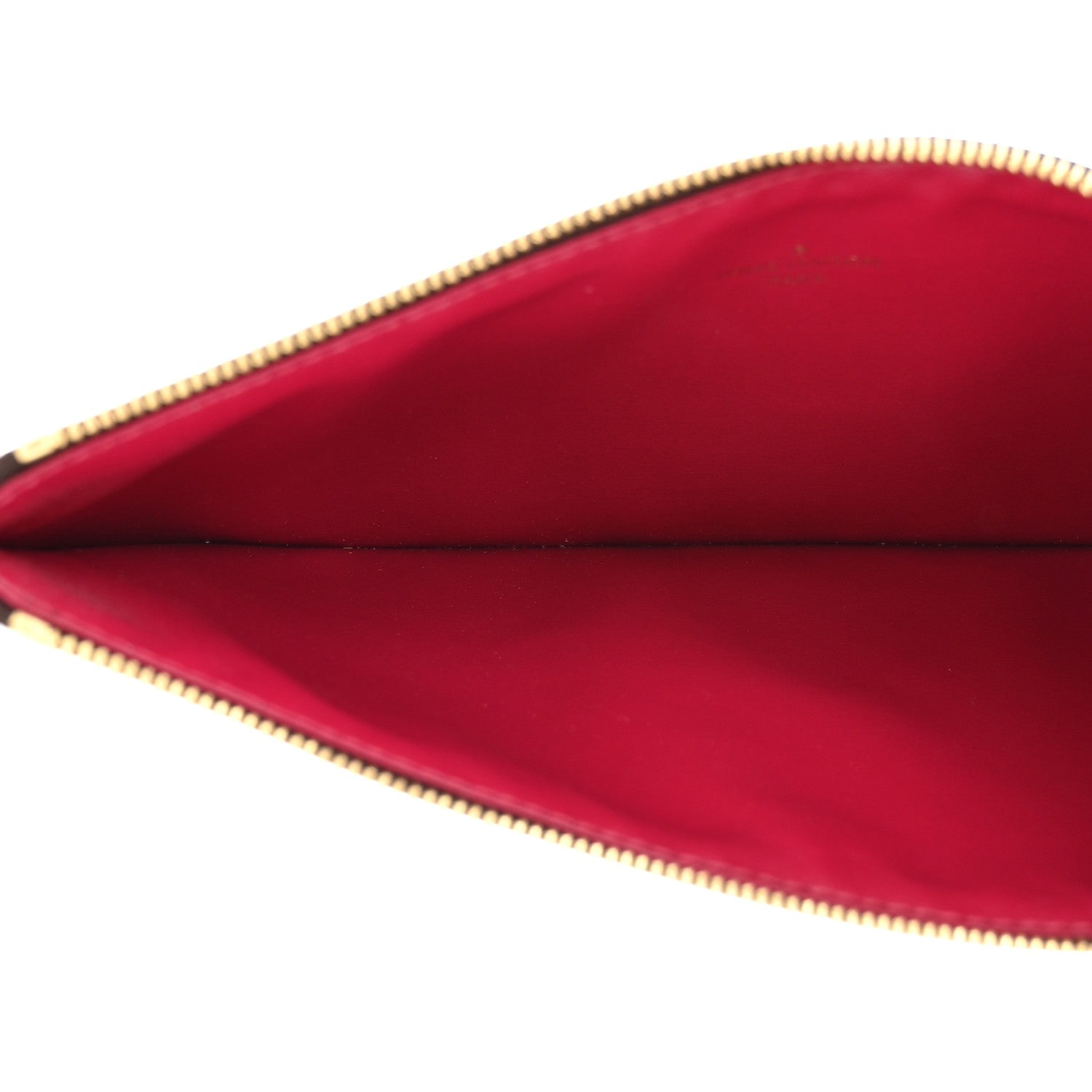 Monogram Pochette Felicie Chain Wallet Fuchsia