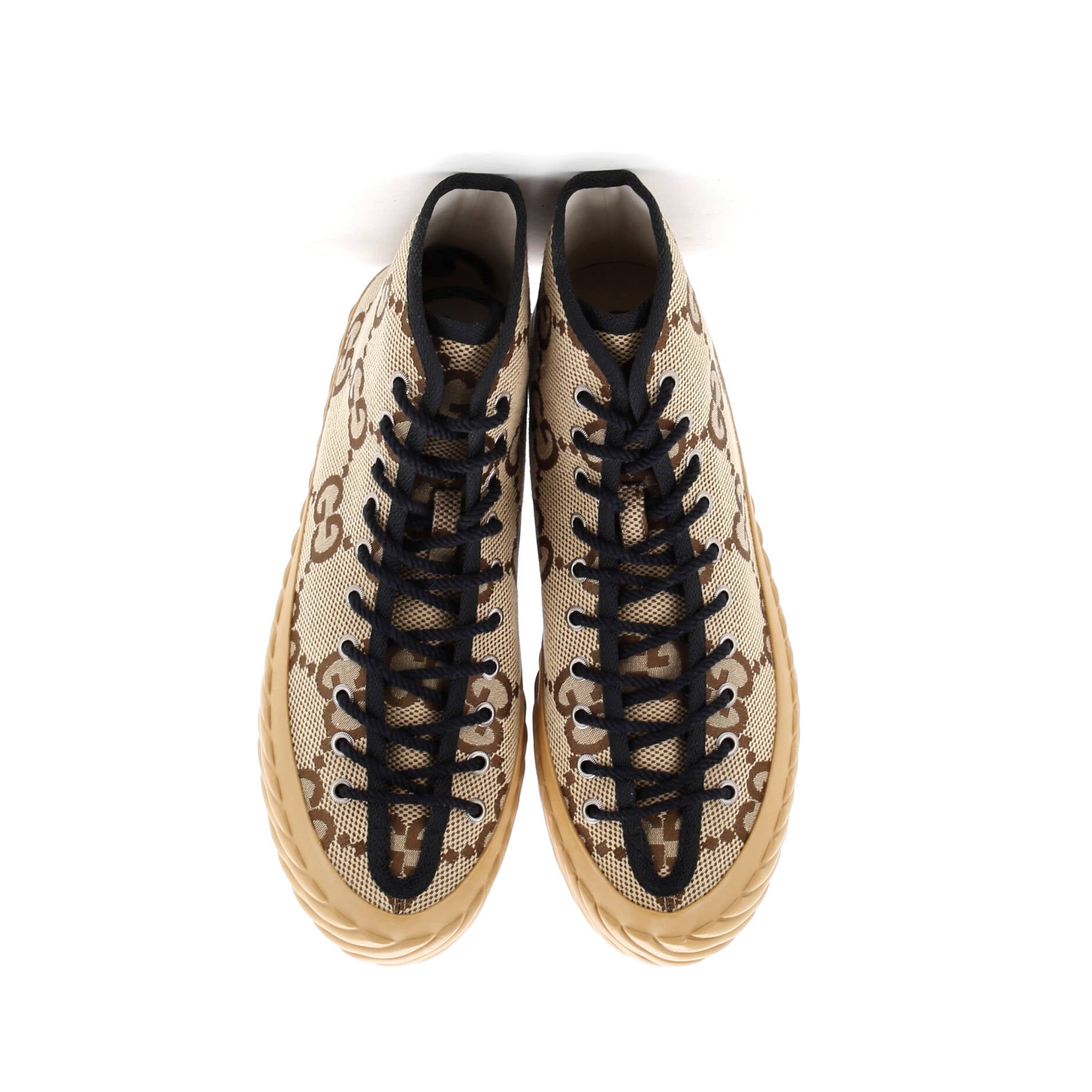 Men's Tortuga High Top Sneakers Jumbo GG Canvas