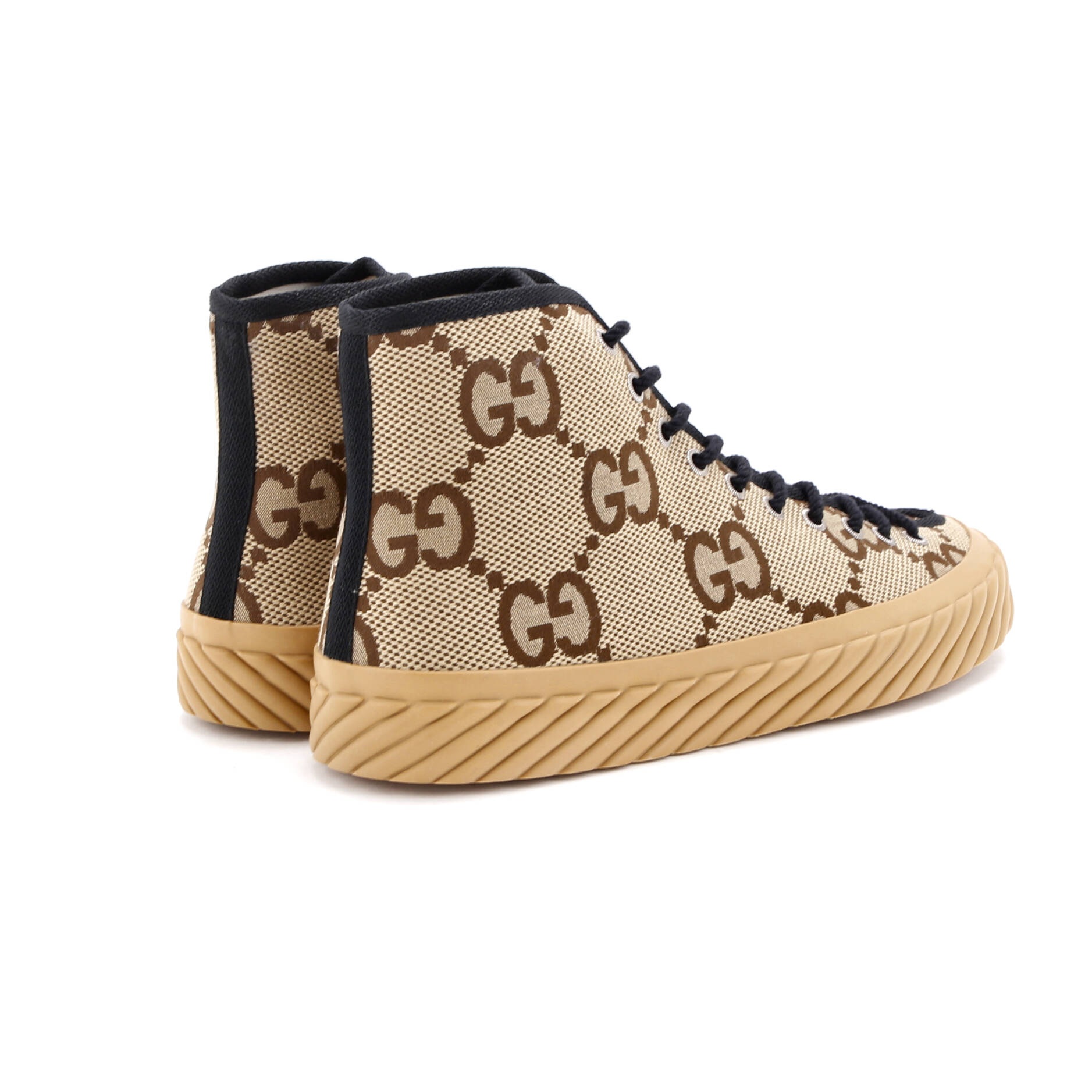 Men's Tortuga High Top Sneakers Jumbo GG Canvas