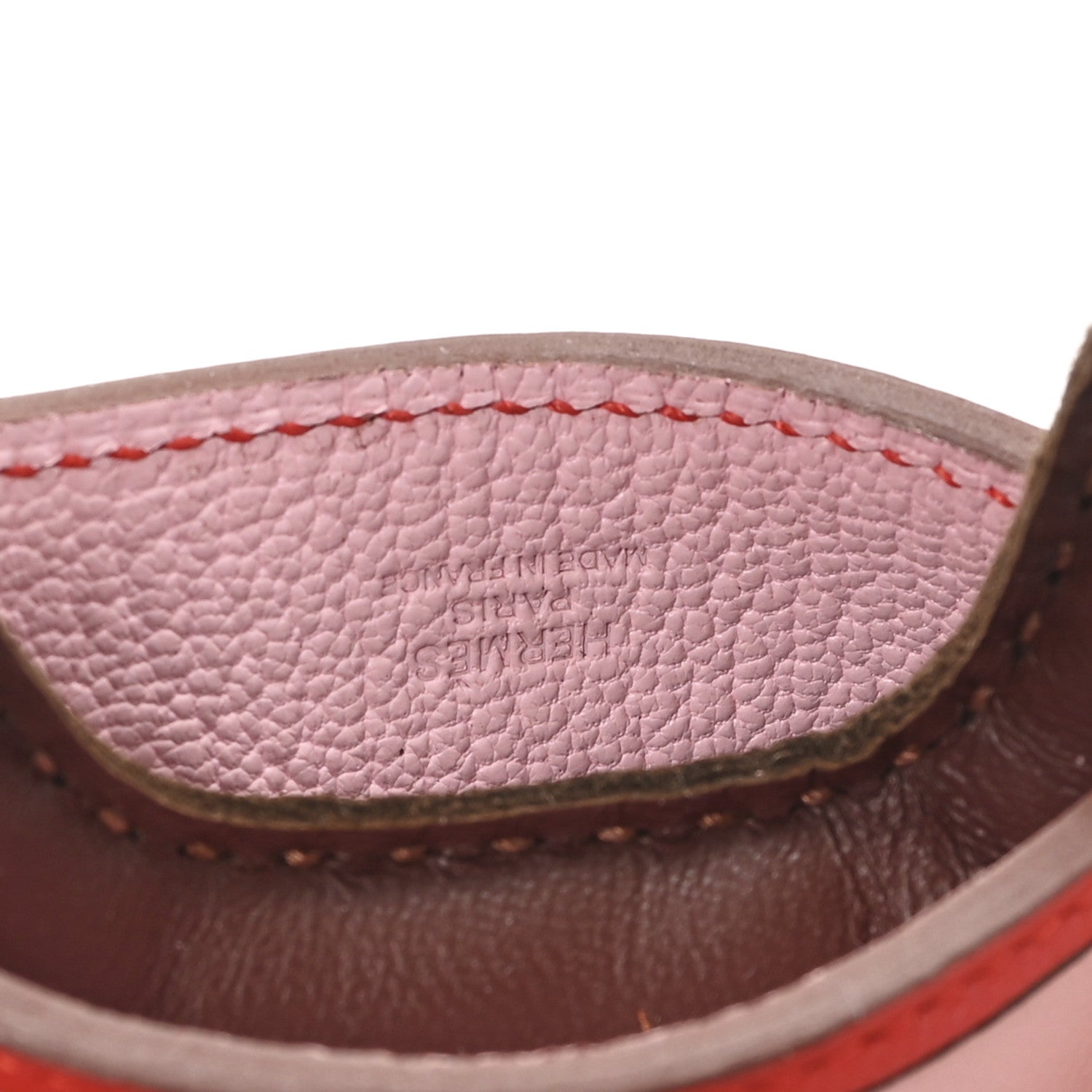 Milo Lambskin Grigri Rodeo Robeo Coeur Bag Charm PM Terre Capucine Rose Sakura