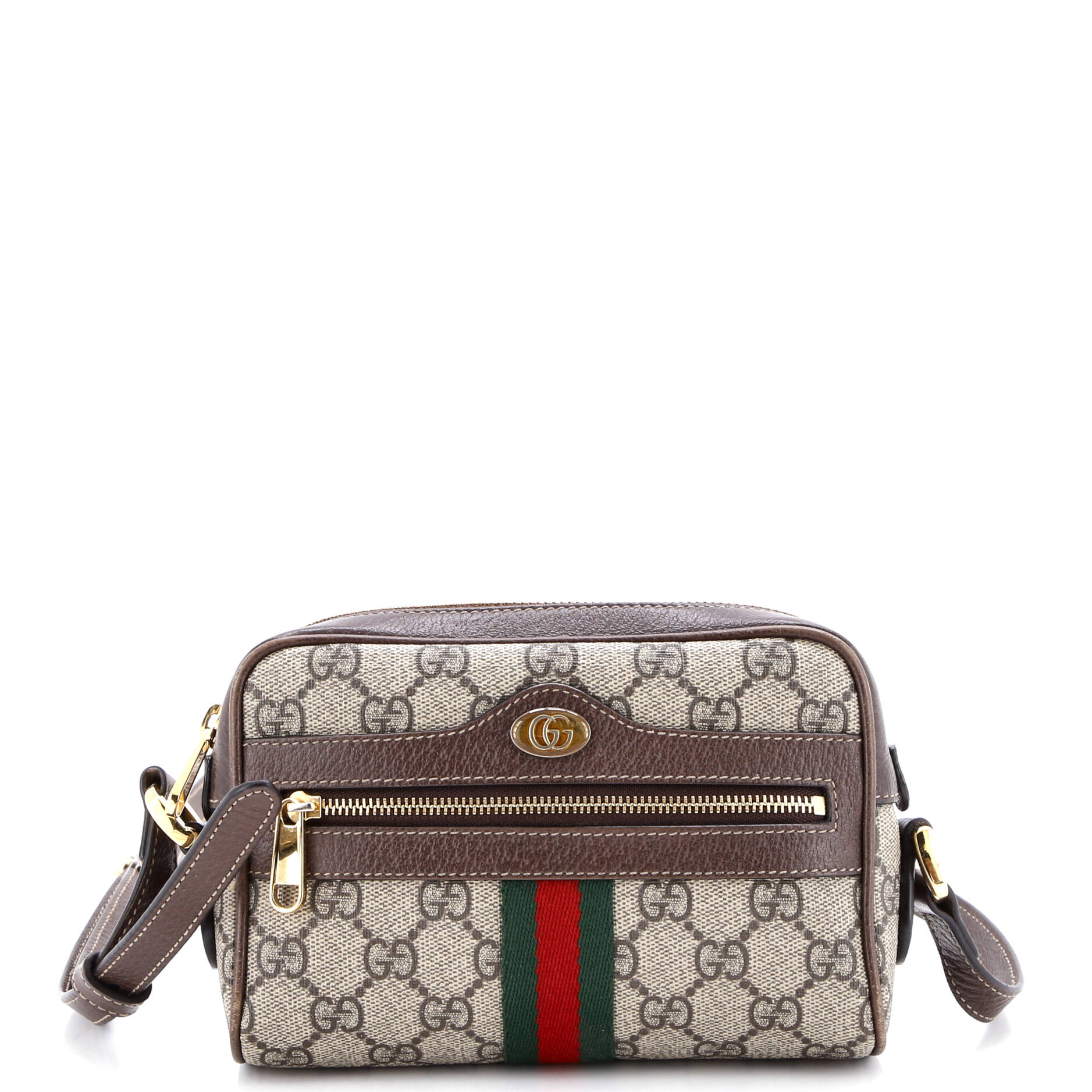 Ophidia Shoulder Bag GG Coated Canvas Mini