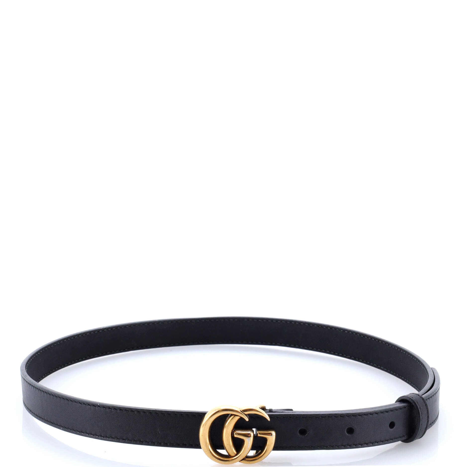GG Marmont Belt Leather Thin