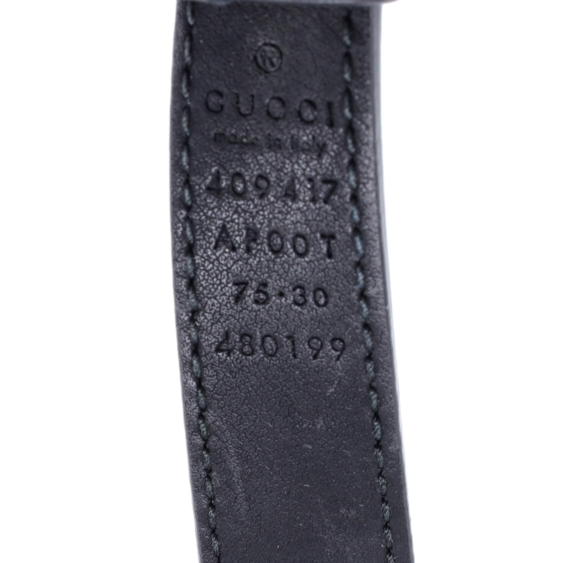 GG Marmont Belt Leather Thin