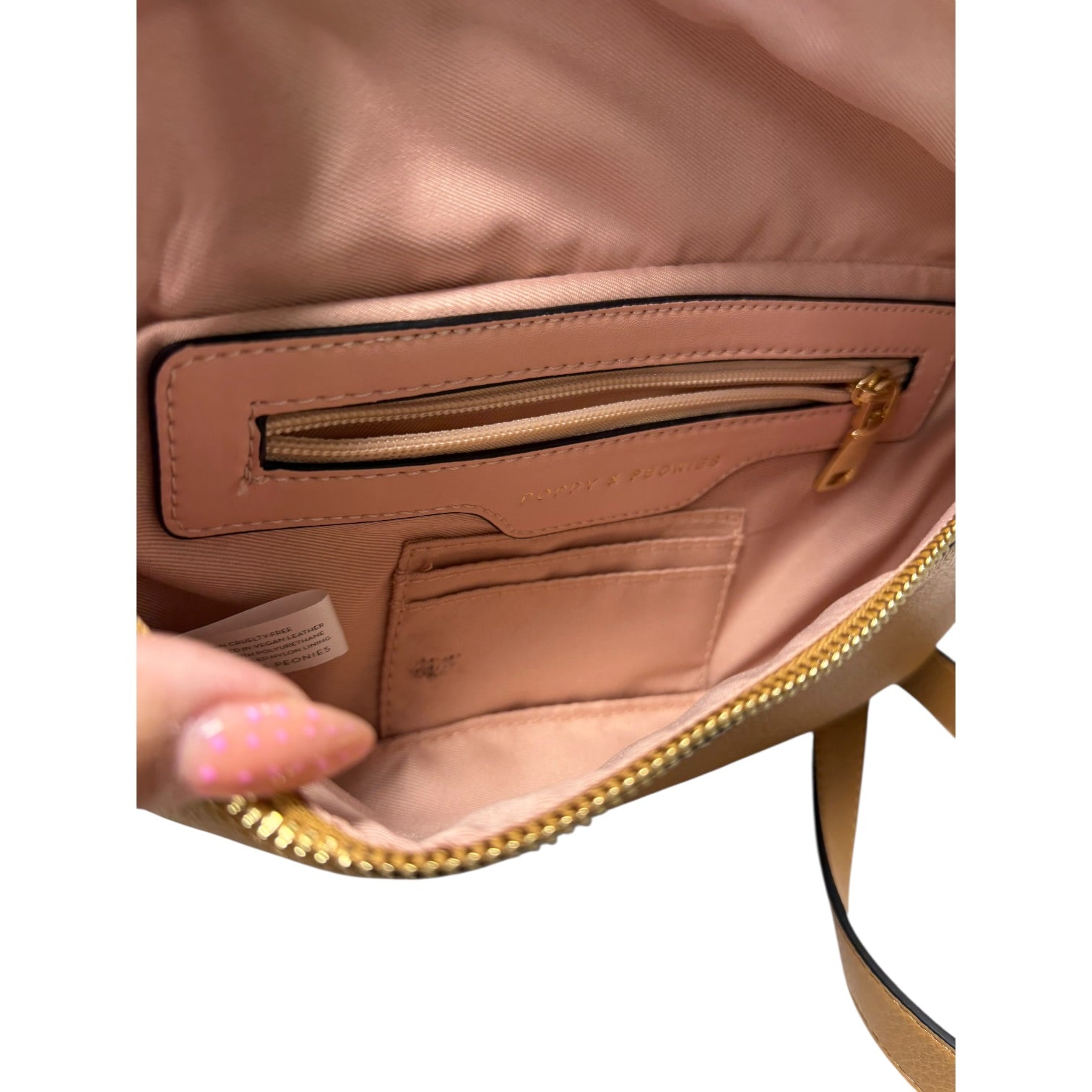 Belt Bag By poppy & peonies In Tan, Size:Large