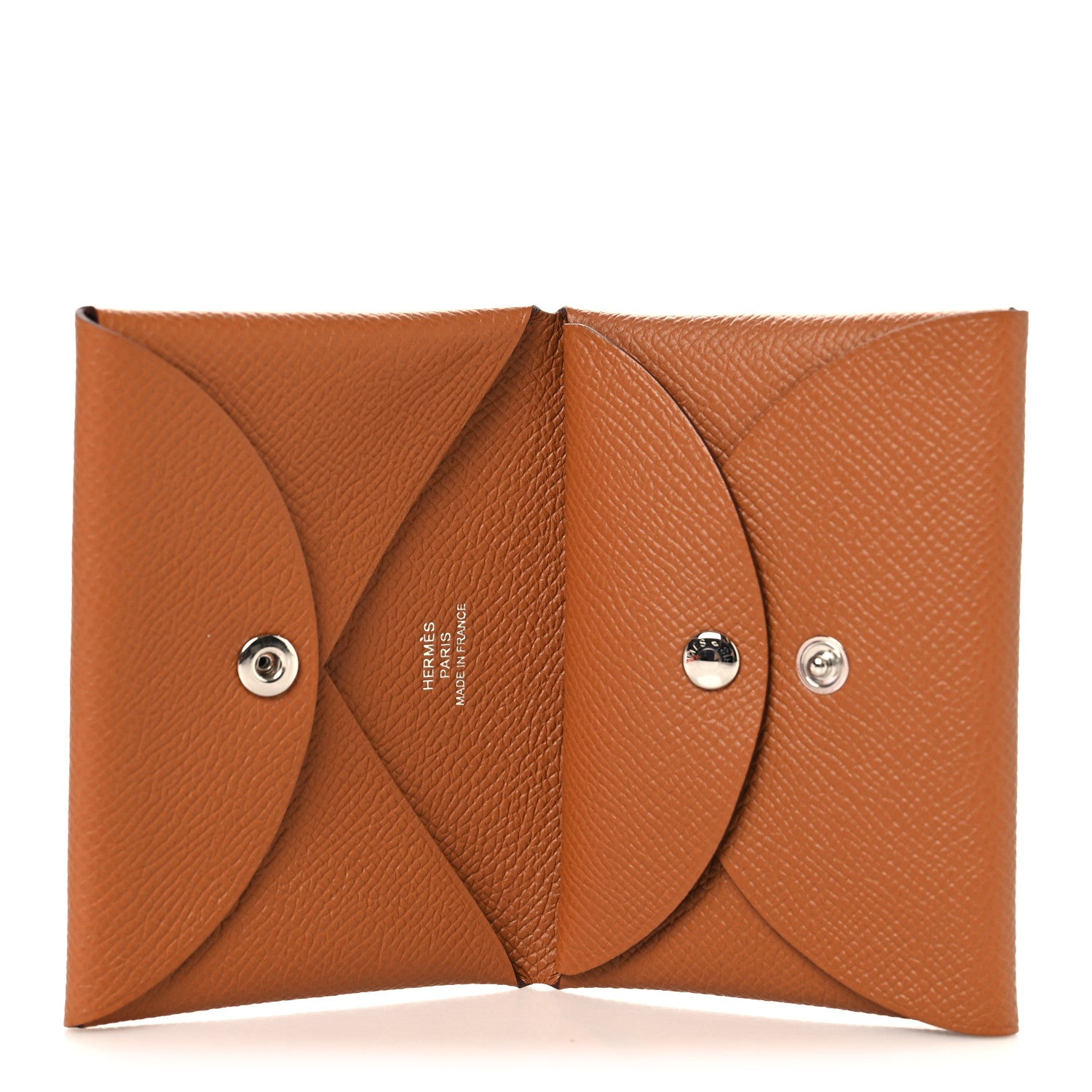 Epsom Calvi Duo Card Case Gold