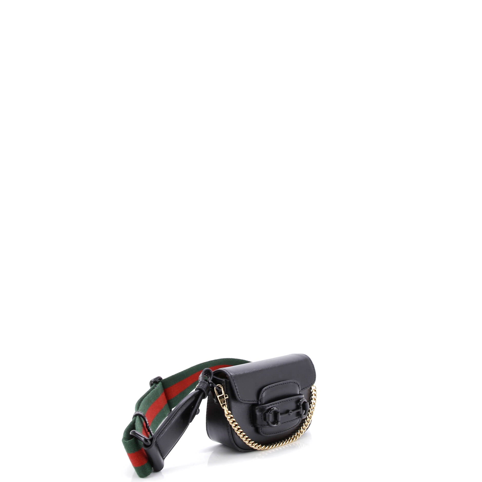 Horsebit 1955 Flap Wallet with Strap Leather