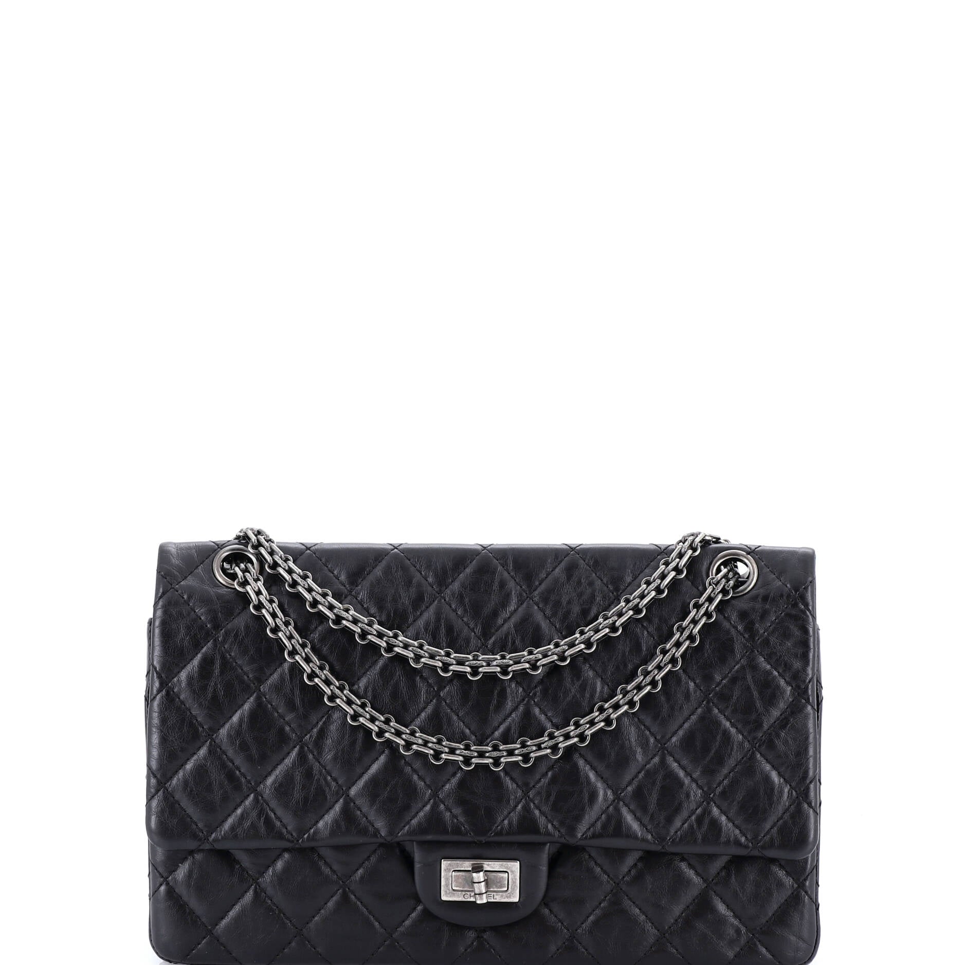 Reissue 2.55 Flap Bag Quilted Aged Calfskin 226