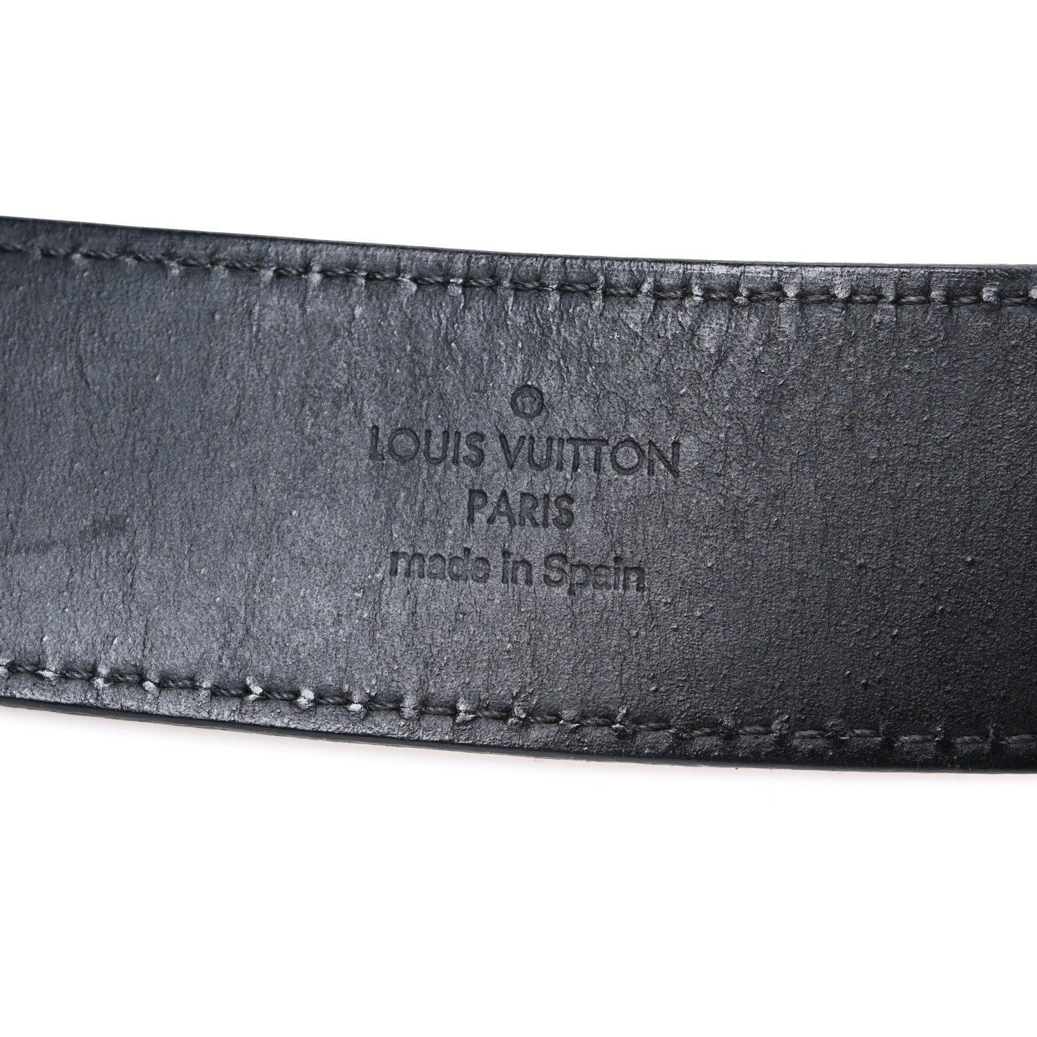 Taiga 35mm LV Initiales Belt 85 34 Ardoise