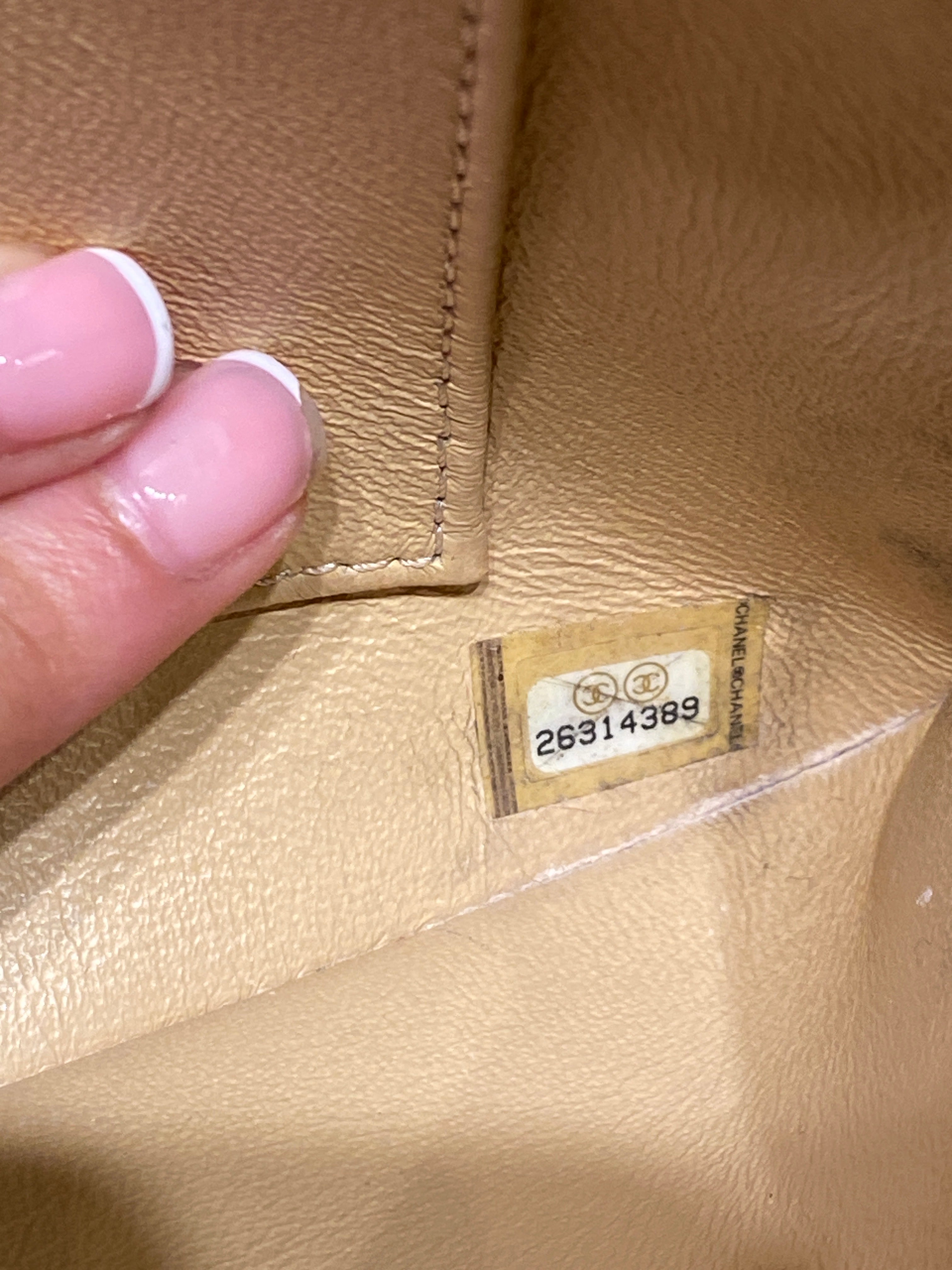 Trendy CC Top Handle Bag Quilted Lambskin Medium