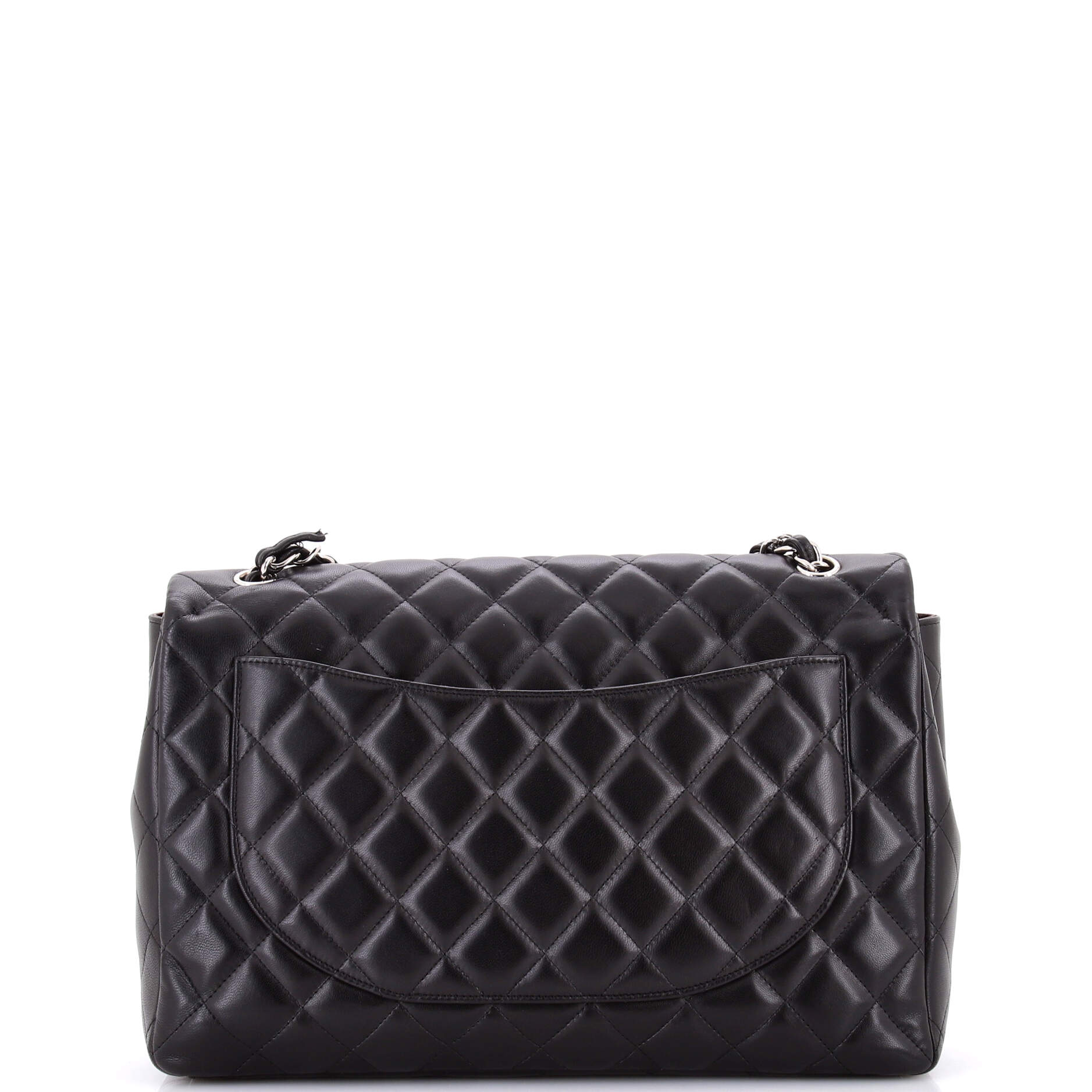 Classic Single Flap Bag Quilted Lambskin Maxi