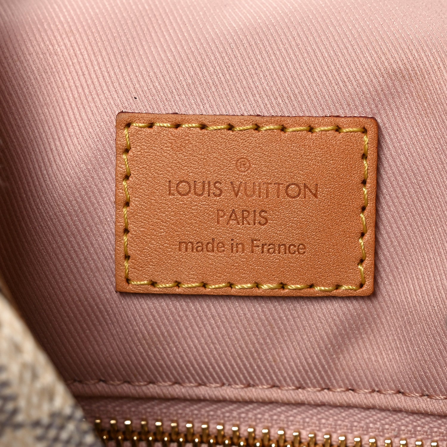 Damier Azur Graceful PM Rose Ballerine