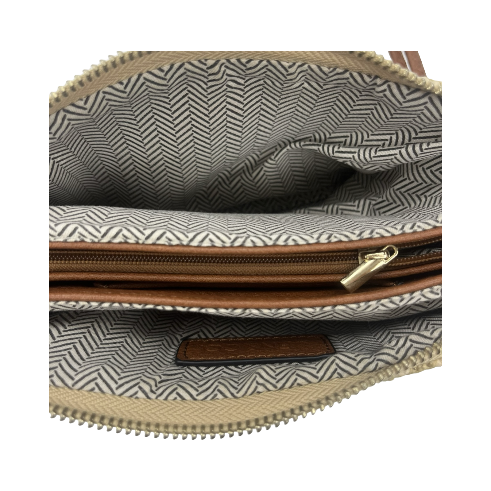 Crossbody By Jen & Co In Brown, Size:Small