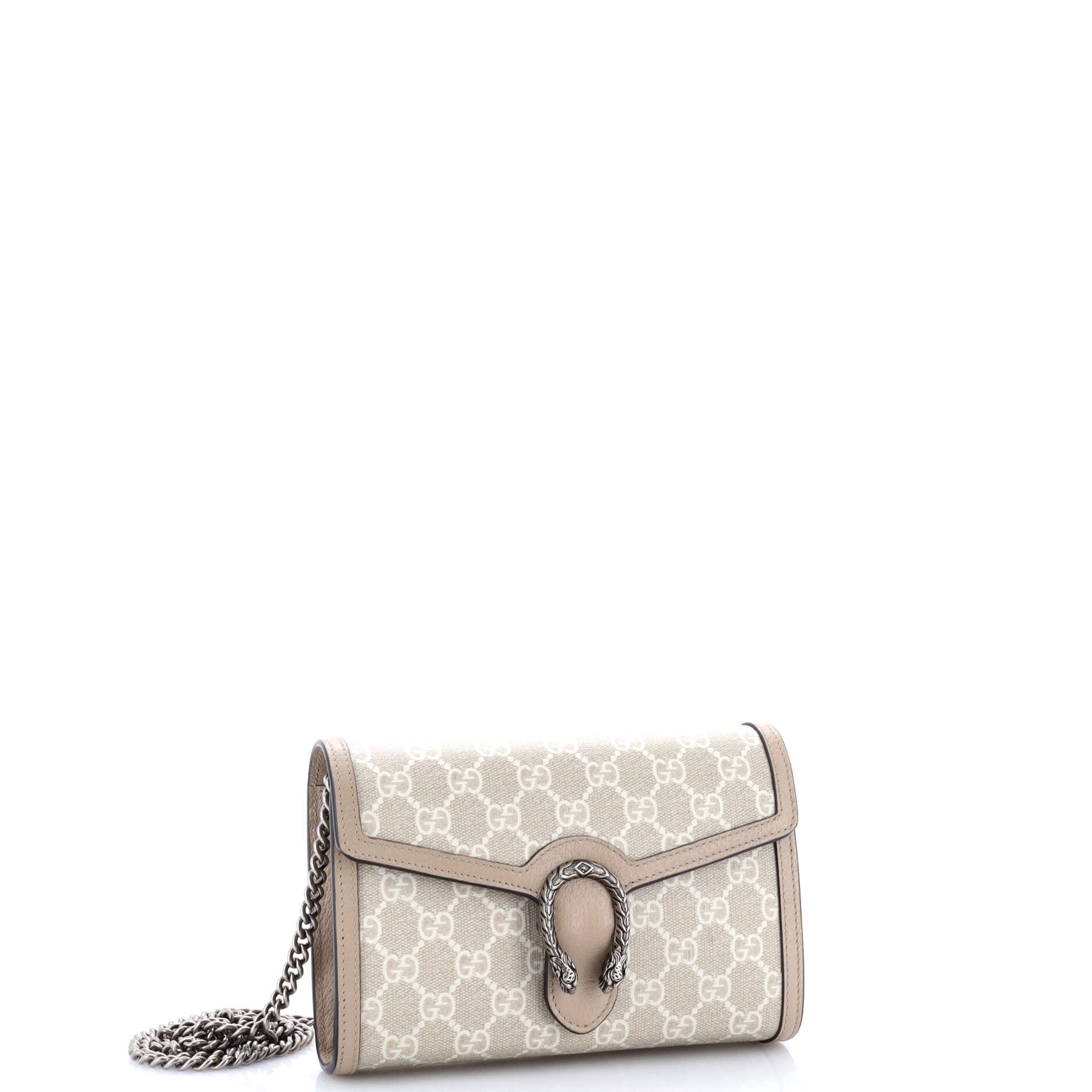 Dionysus Chain Wallet GG Coated Canvas Small