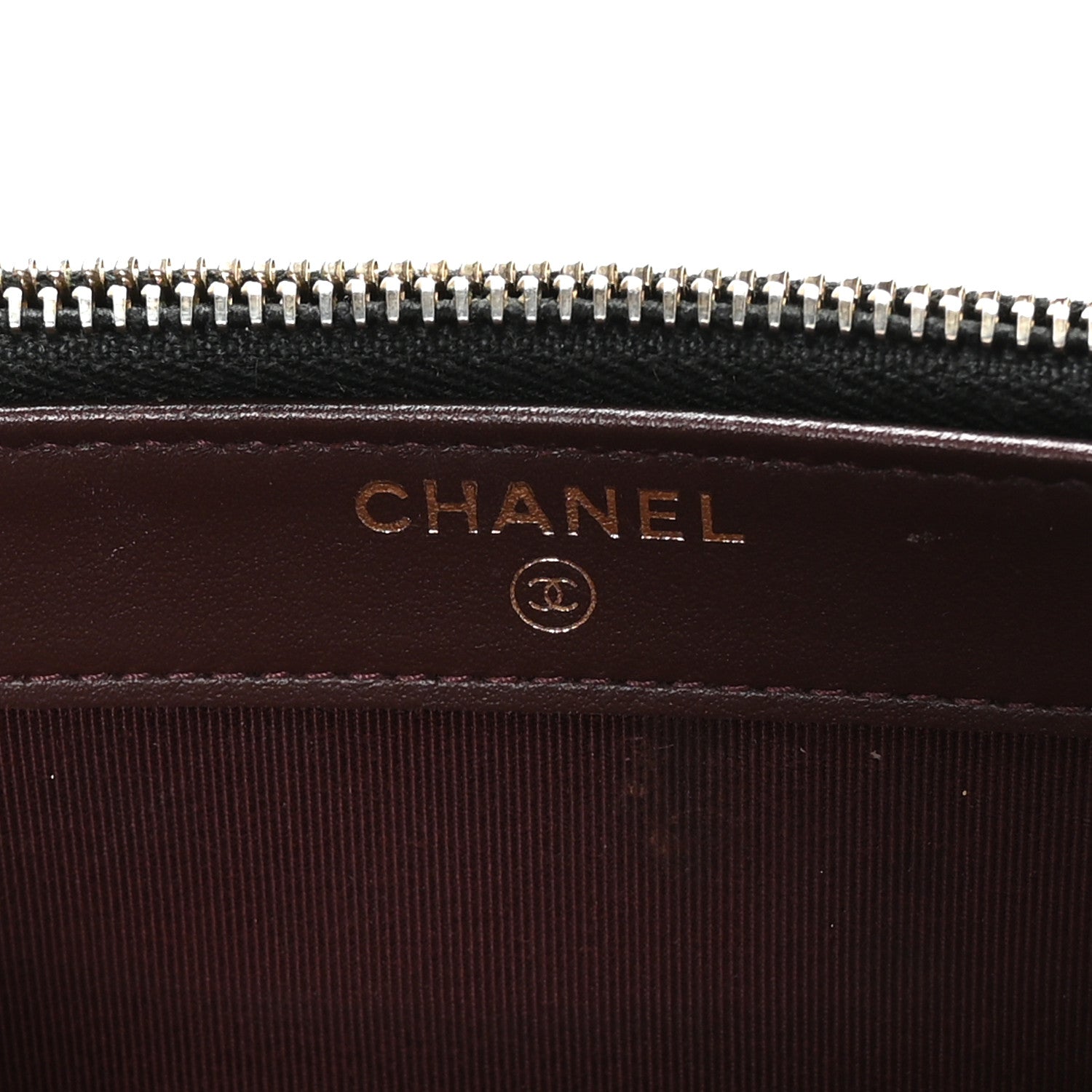 Caviar Quilted Small Clutch With Chain Black