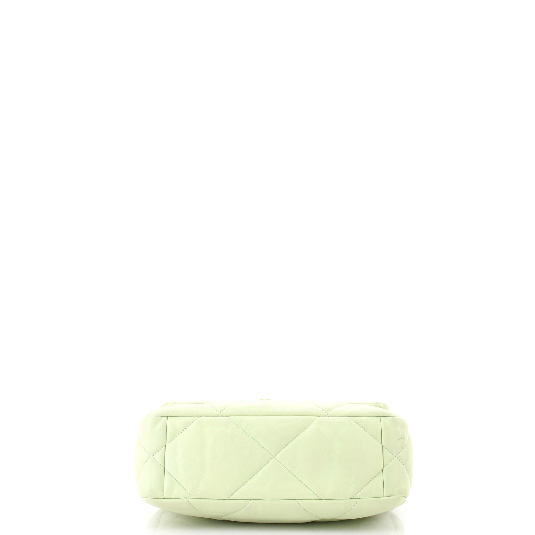 19 Flap Bag Quilted Leather Medium