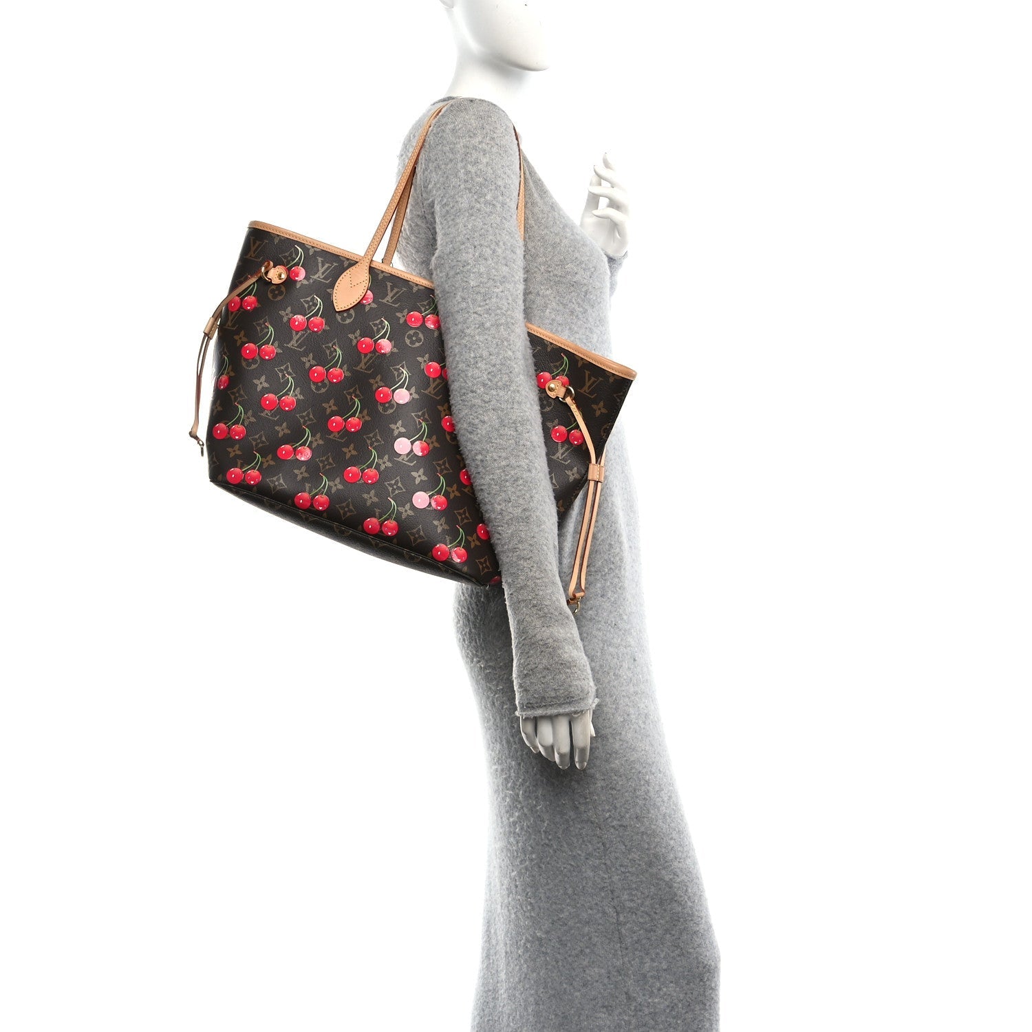 LV X TM Monogram Cerises Neverfull MM