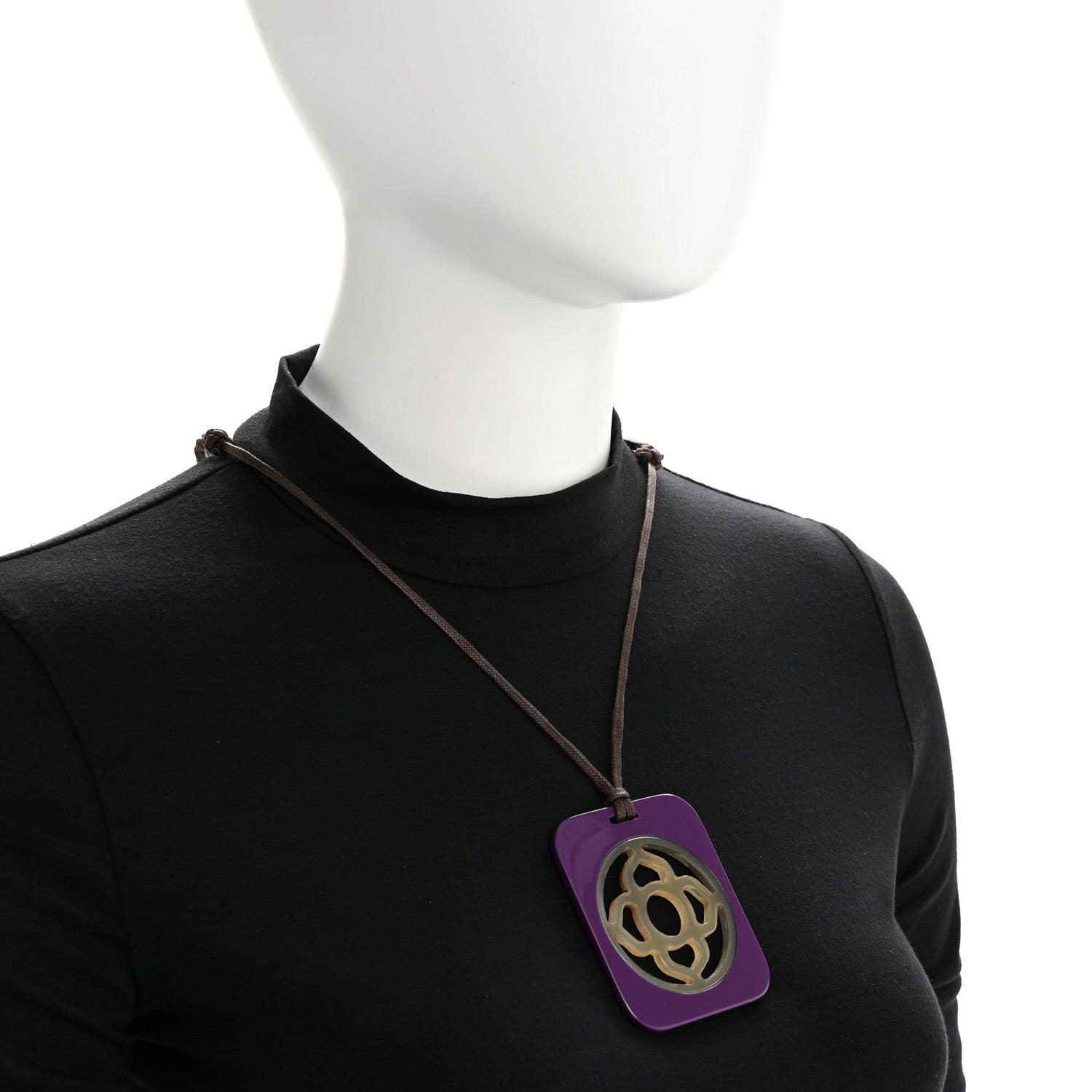 Buffalo Horn Lacquer Lift Necklace