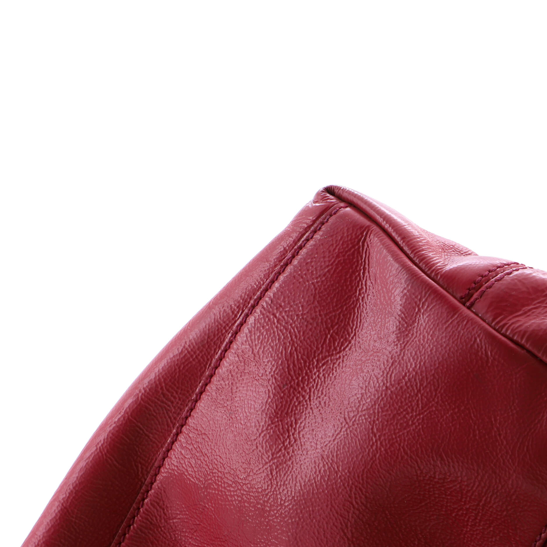 Soho Chain Strap Shoulder Bag Patent Medium