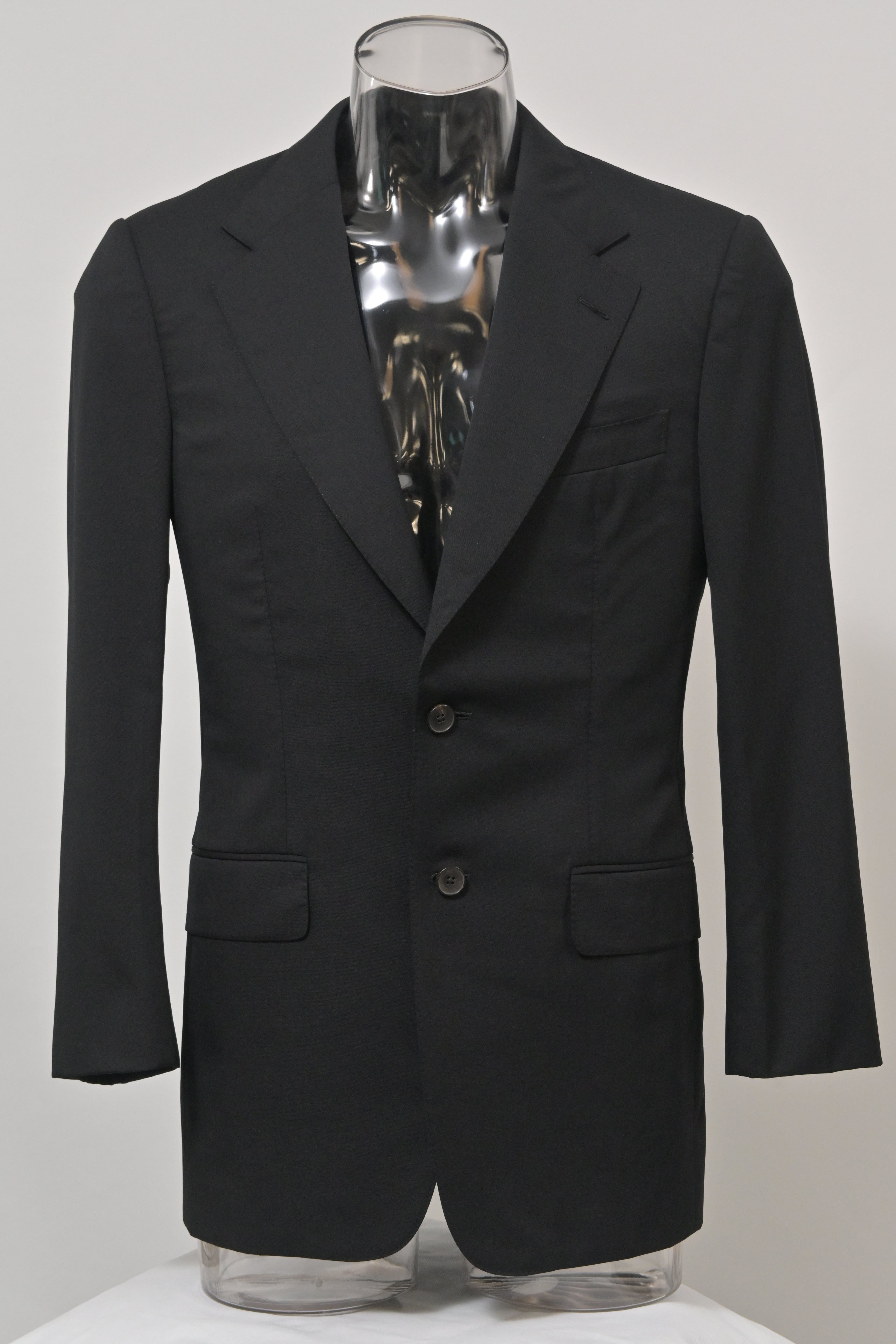 Men's Gucci Single-Breasted Blazer in Black Wool