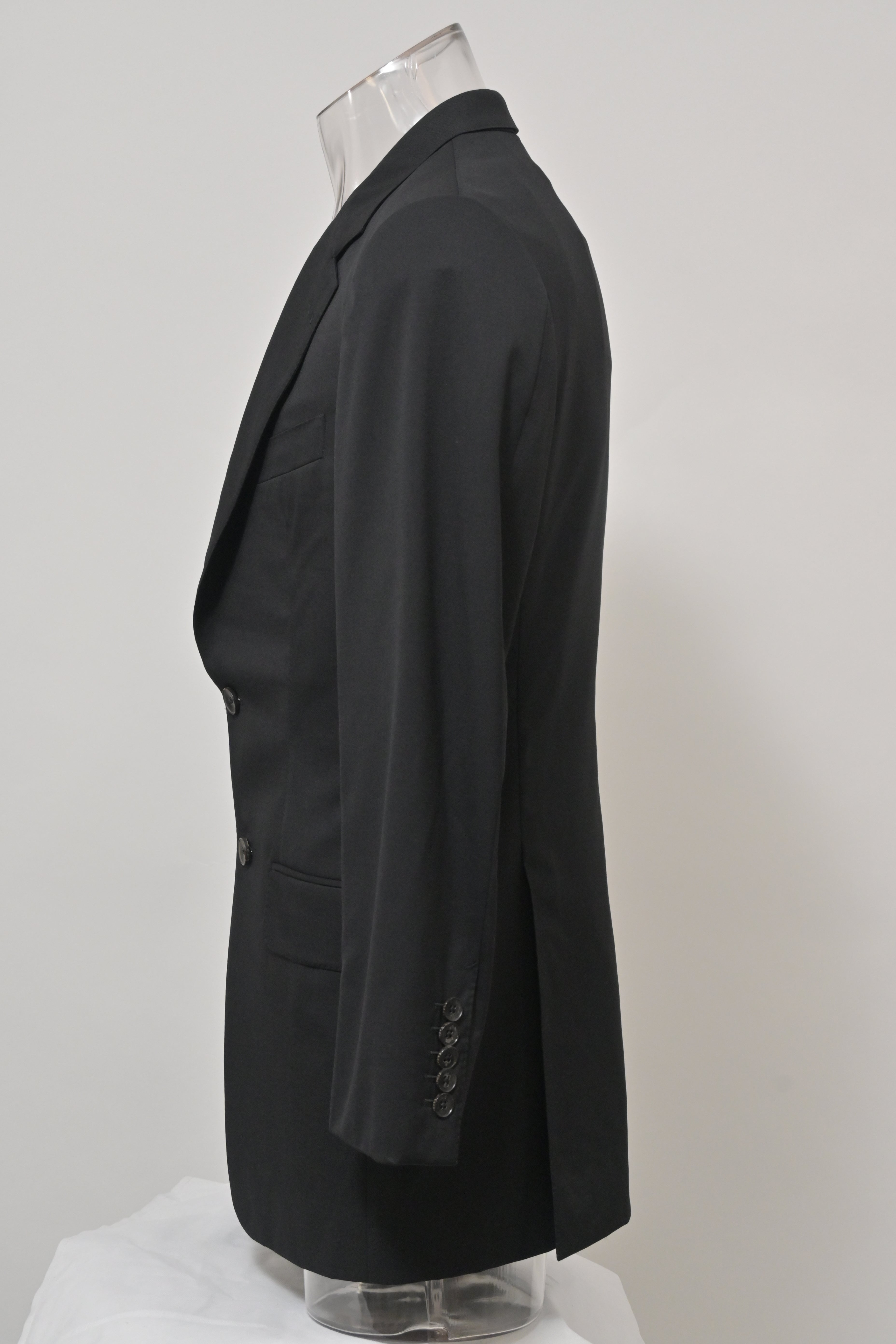 Men's Gucci Single-Breasted Blazer in Black Wool