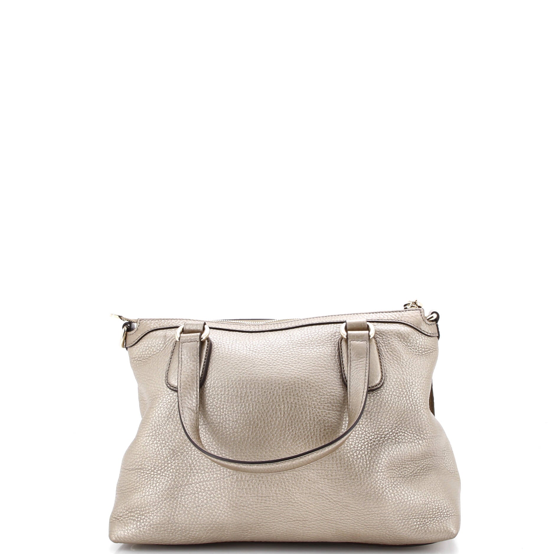 Soho Convertible Soft Top Handle Bag Leather