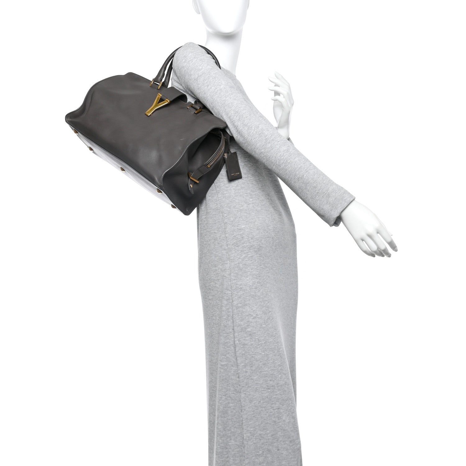 Sheepskin Medium Cabas ChYc Grey