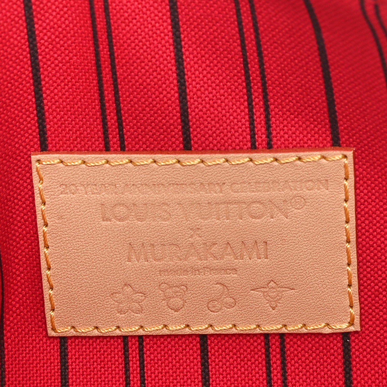 LV X TM Monogram Cerises Neverfull Pochette