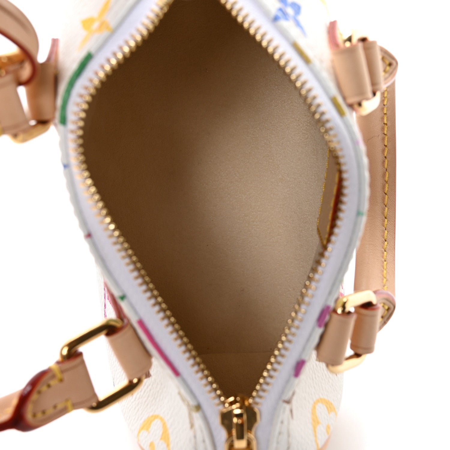 LV X TM Monogram Multicolor Nano Speedy White