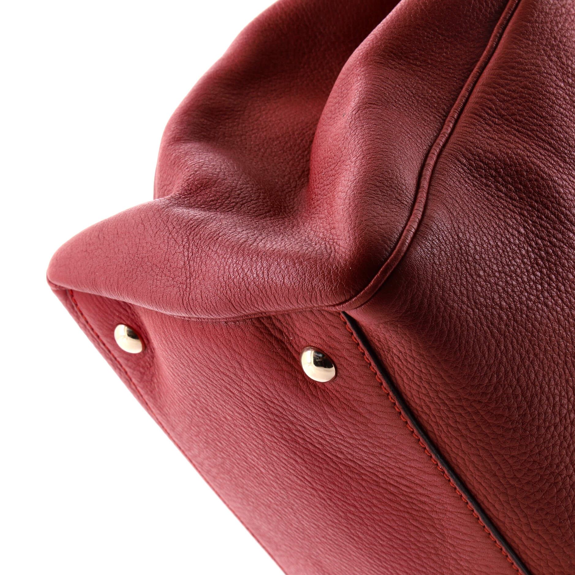 Bamboo Shopper Tote Leather Large