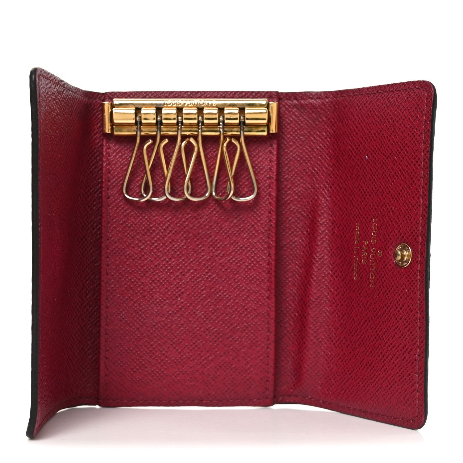 Monogram 6 Key Multicles Holder Fuchsia