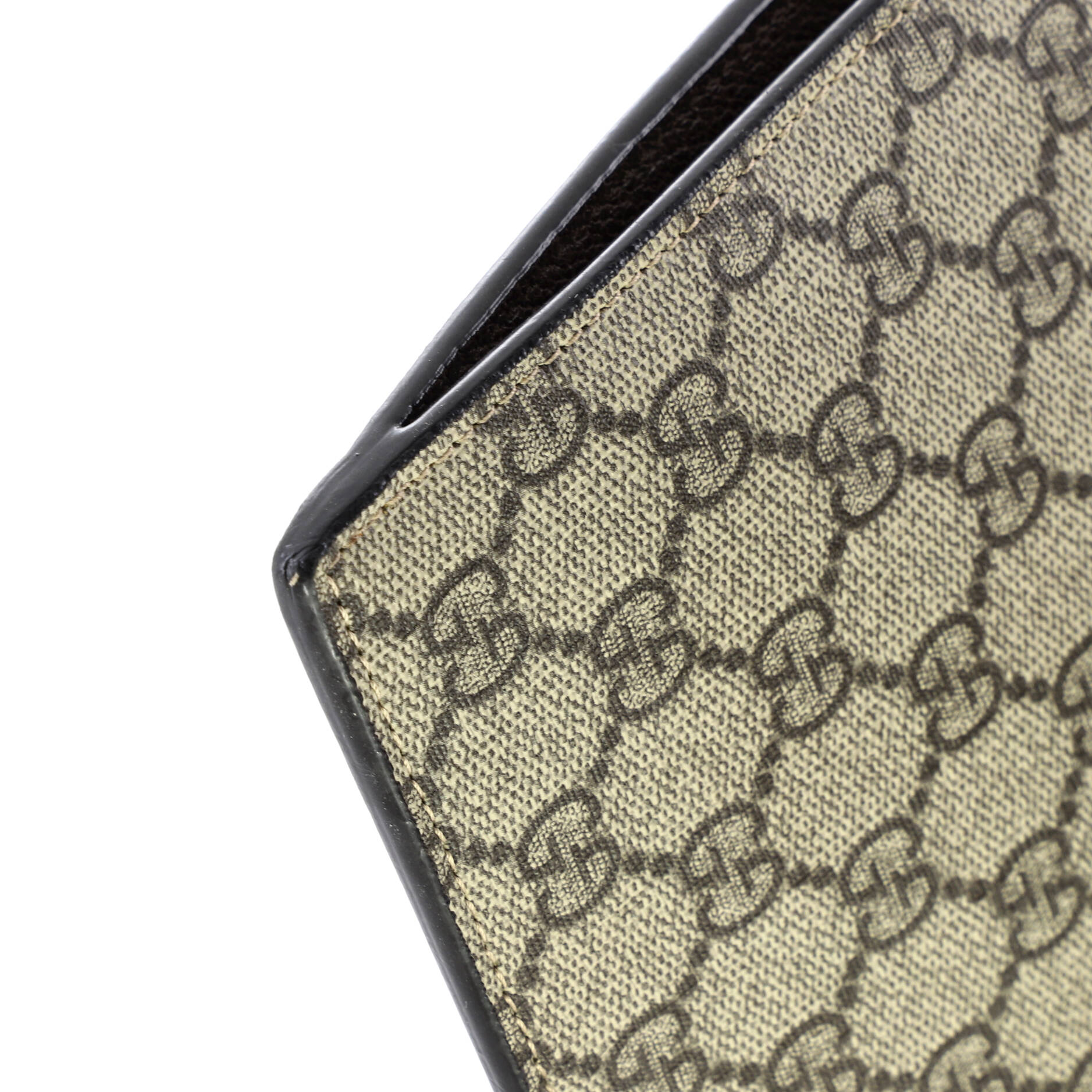Neo Vintage Wristlet Pouch GG Coated Canvas