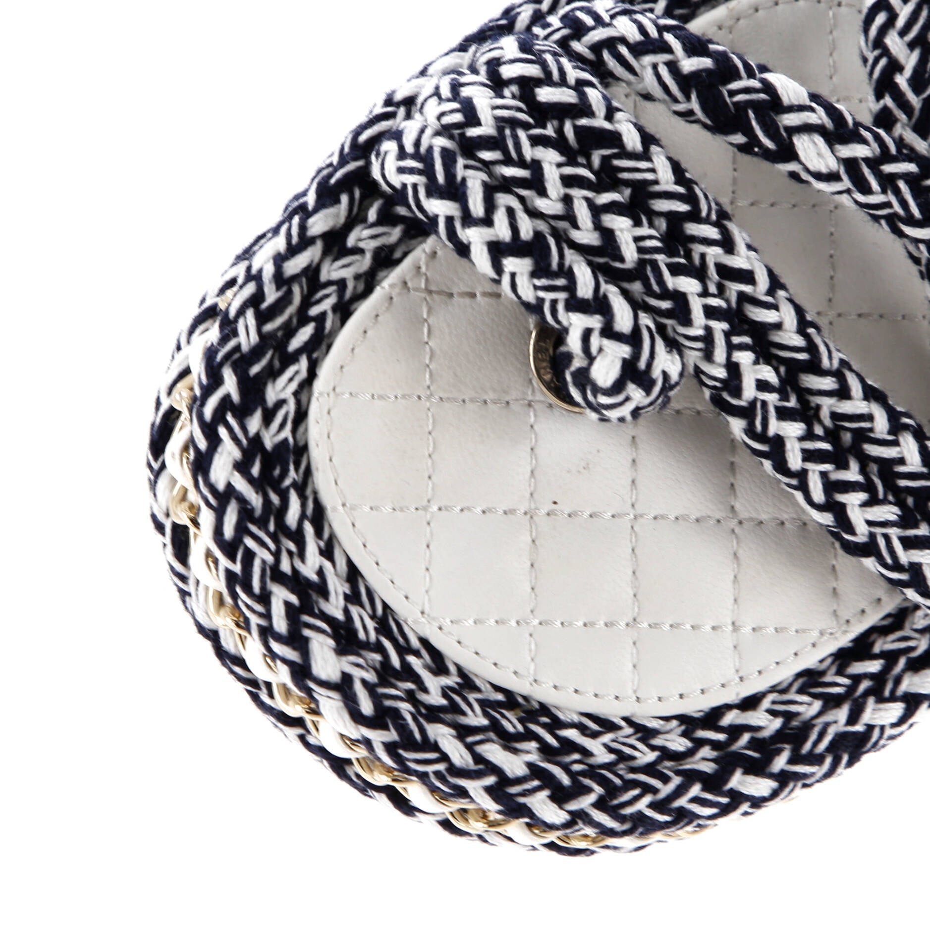 Women's CC Chain Sandals Braided Cord