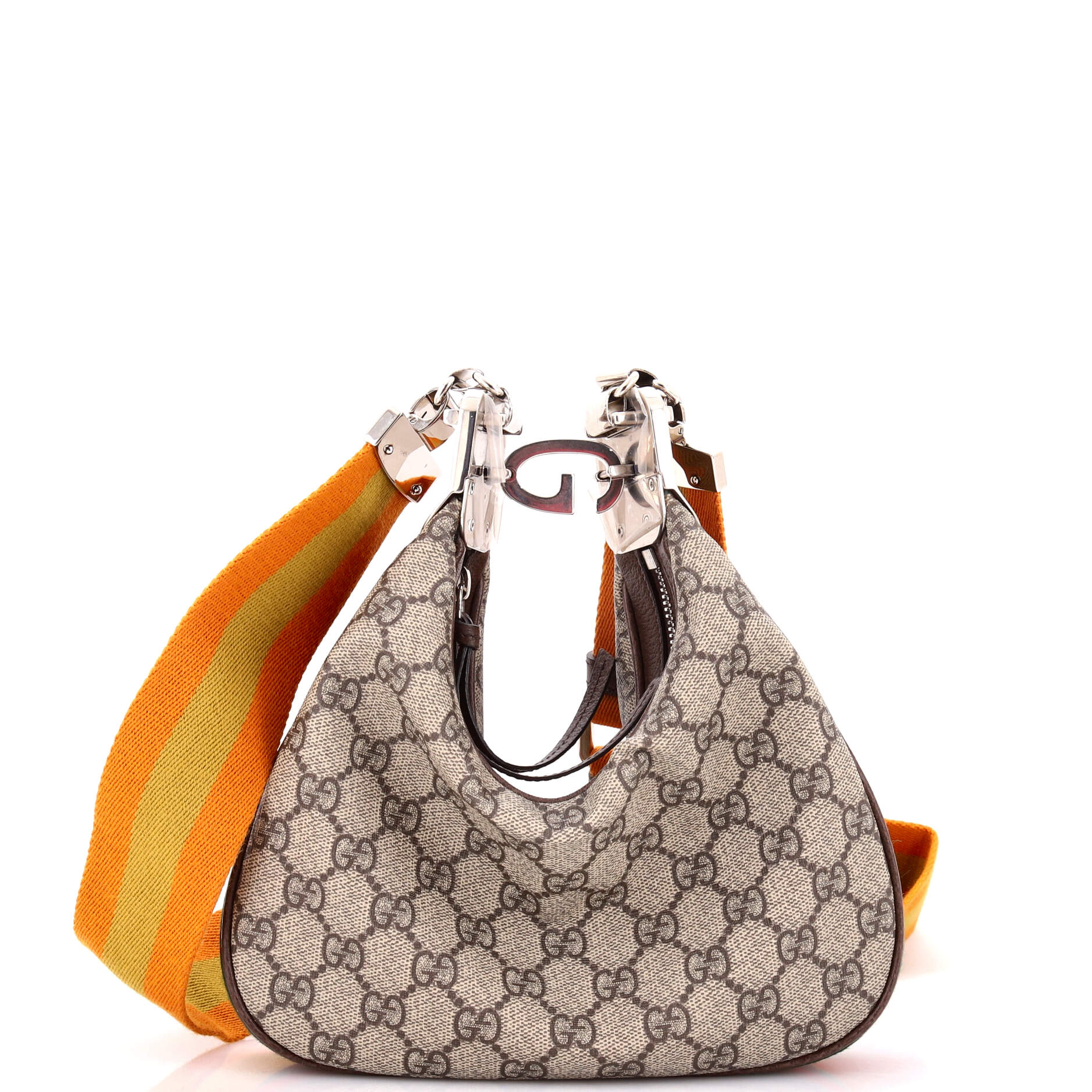 Attache Shoulder Bag GG Coated Canvas Small