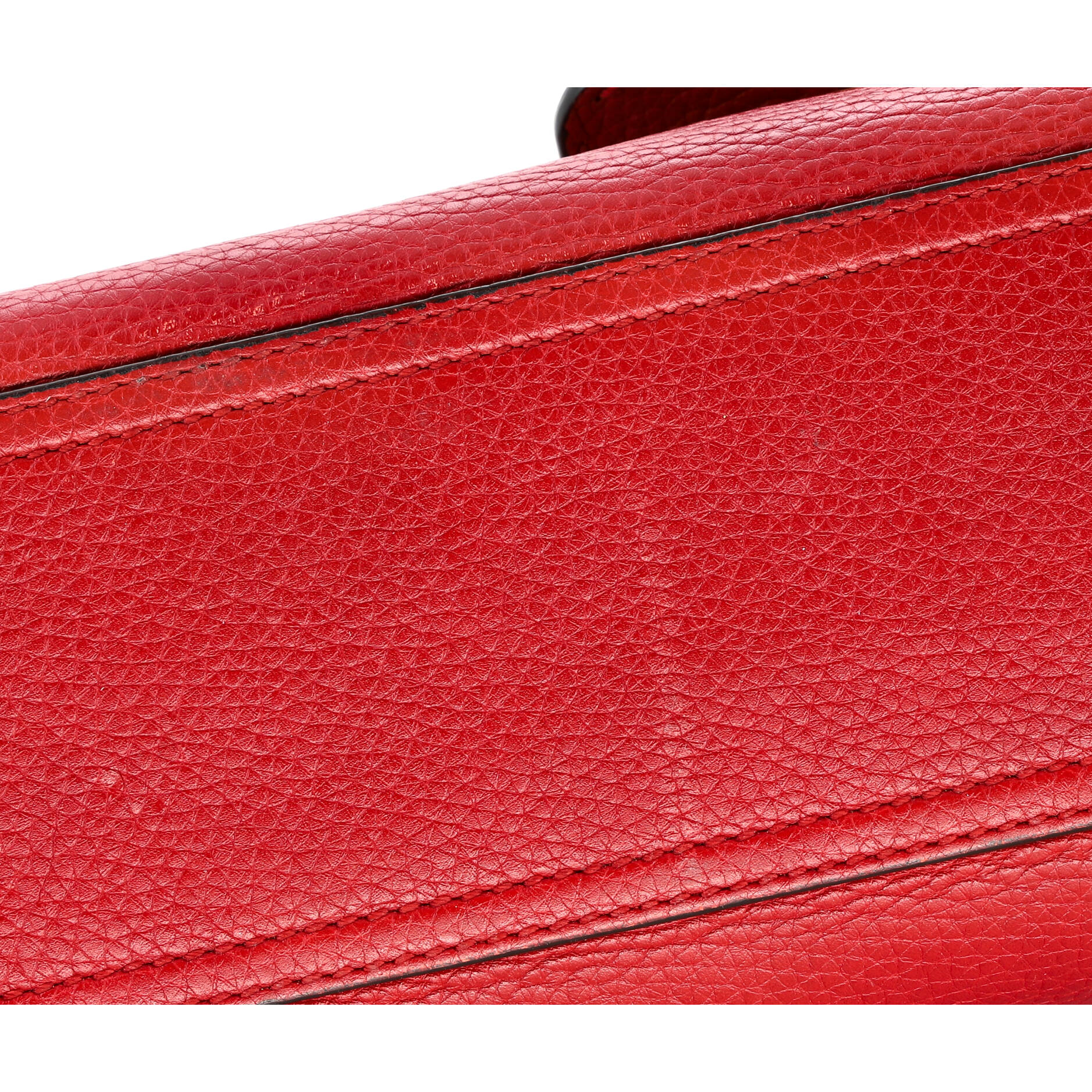 GG Marmont Top Handle Bag Leather Mini