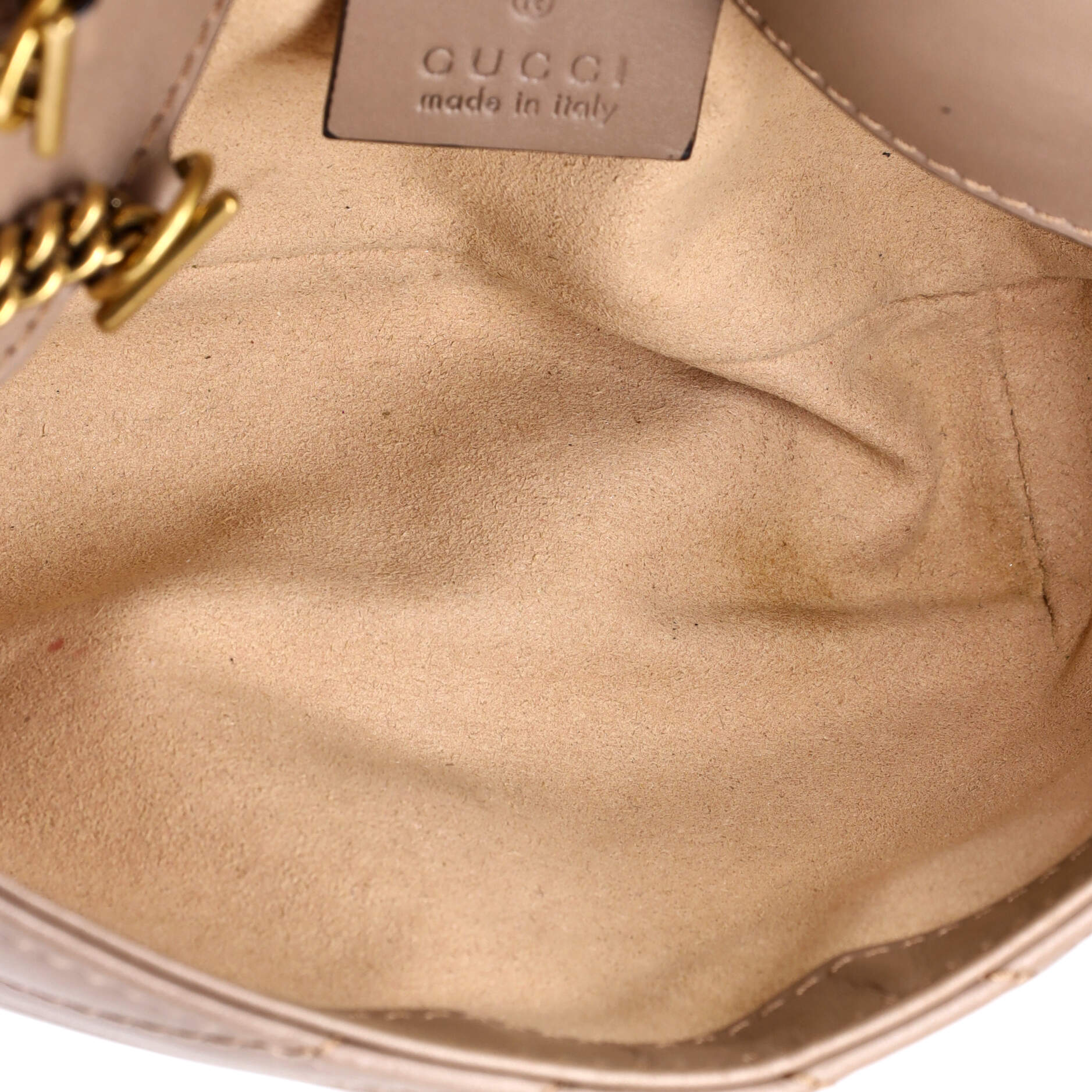 GG Marmont Flap Bag Matelasse Leather Super Mini
