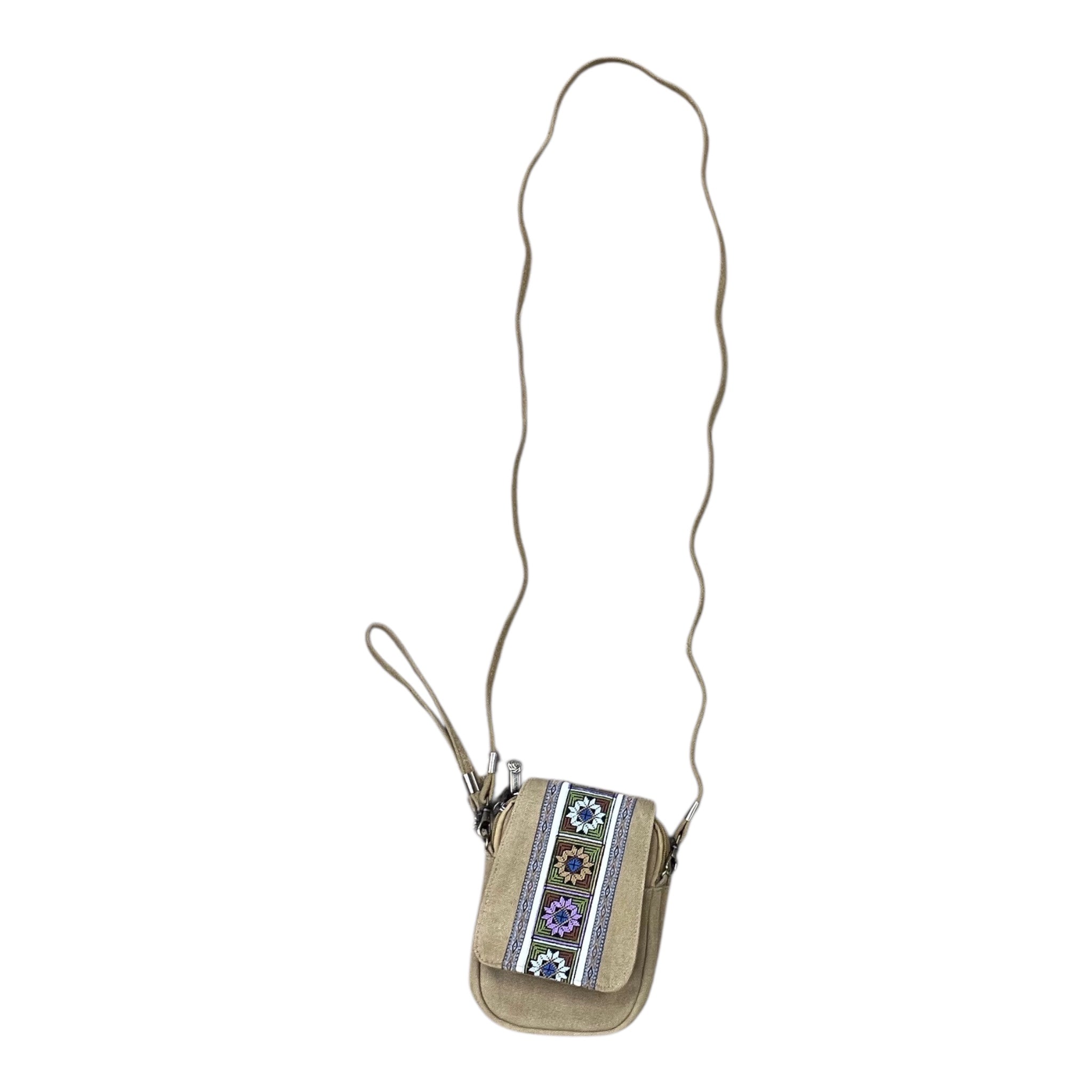 Crossbody By Clothes Mentor In Beige, Size:Small