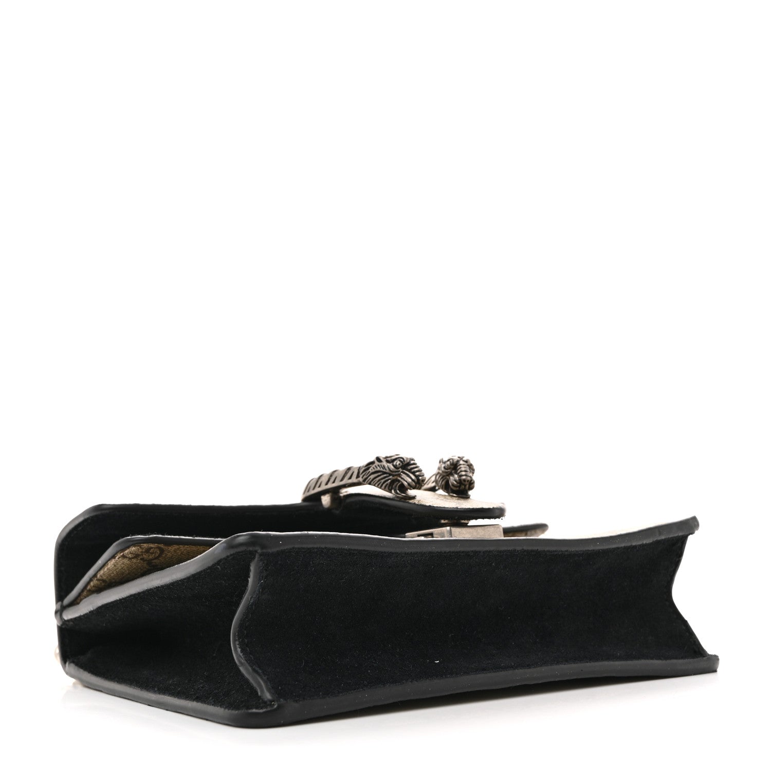 GG Supreme Monogram Mini Dionysus Shoulder Bag Black
