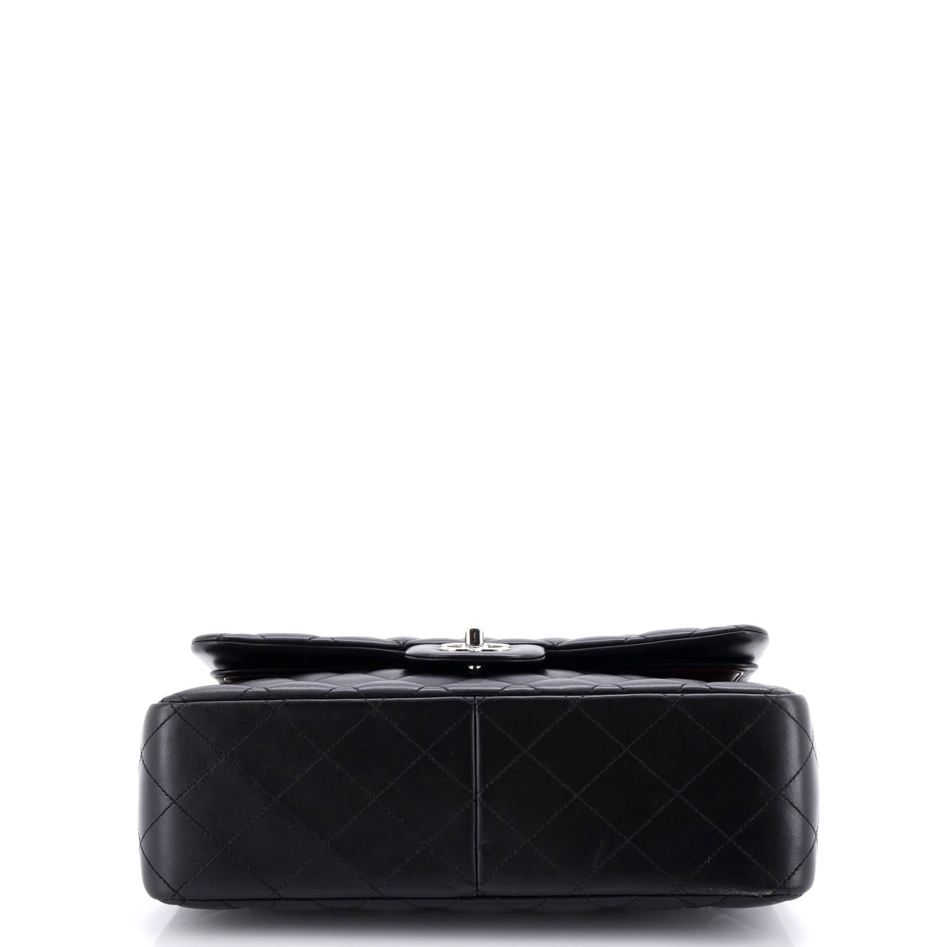 Classic Double Flap Bag Quilted Lambskin Jumbo